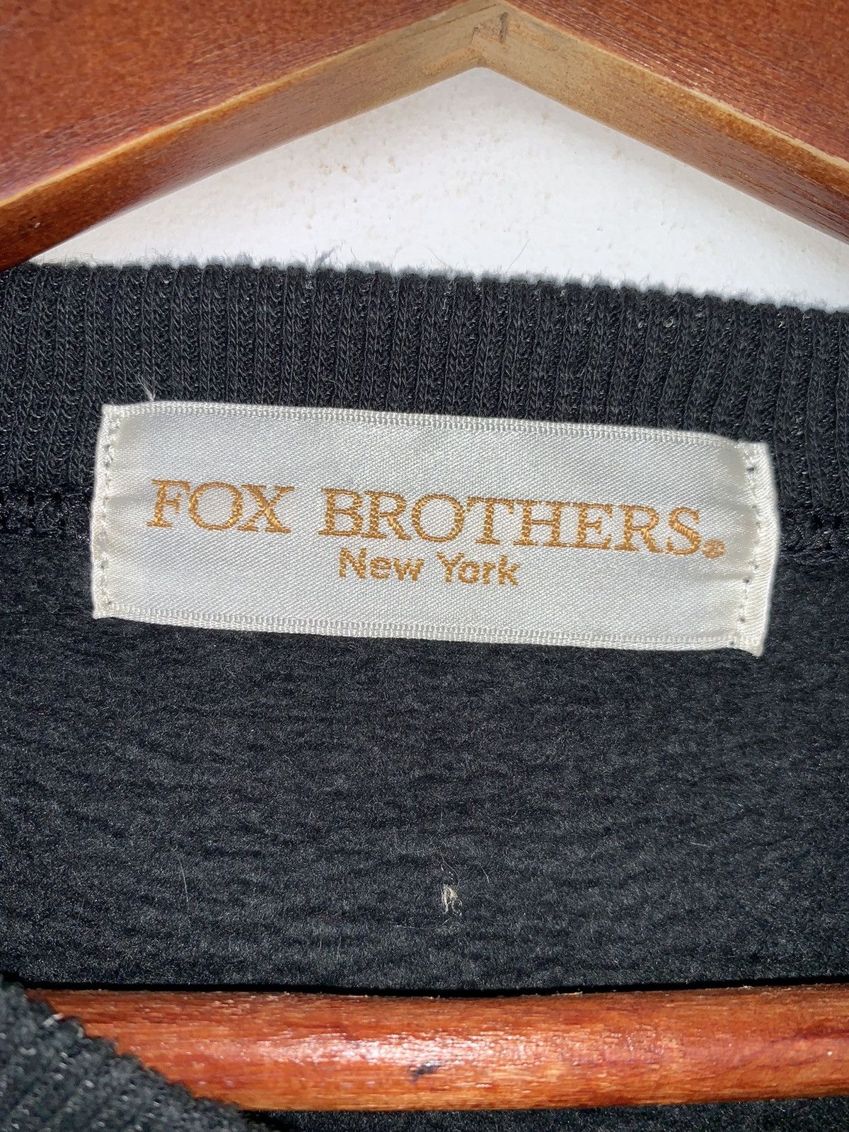 Designer Vintage Fox Brothers New York Sweatshirt Size US XL / EU 56 / 4 - 5 Thumbnail