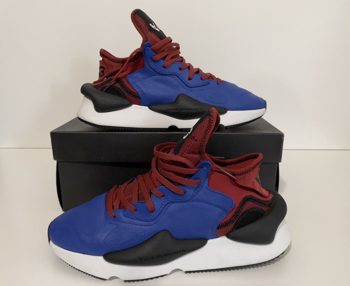 Yohji Yamamoto Y-3 Kaiwa Custom Royal blue & Burgundy Sz 8.5 Size US 8.5 / EU 41-42 - 7 Thumbnail