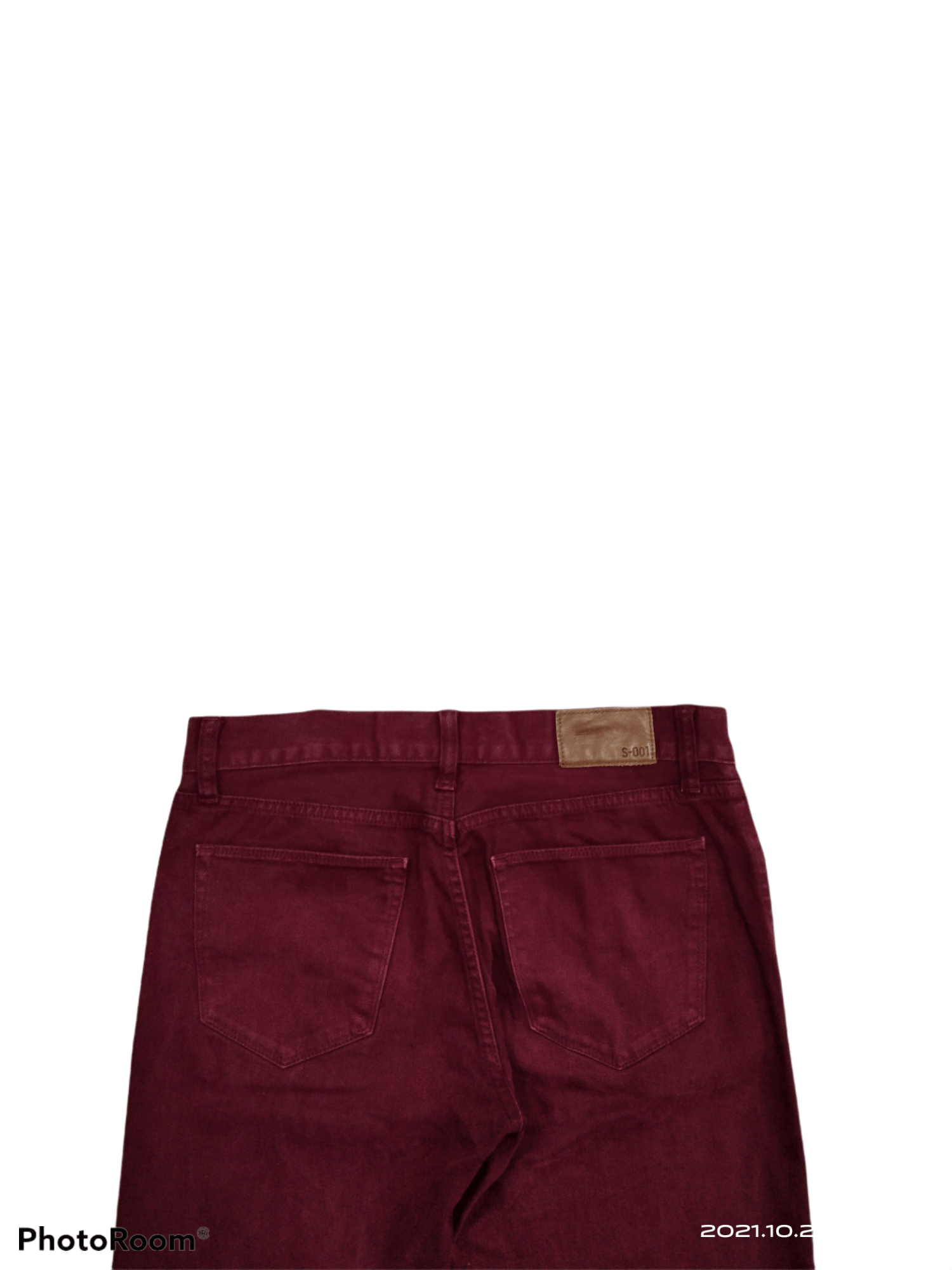 Japanese Brand JAPANESE BRAND UNIQLO S-001 MAROON PLAIN PANTS Size US 31 - 4 Thumbnail