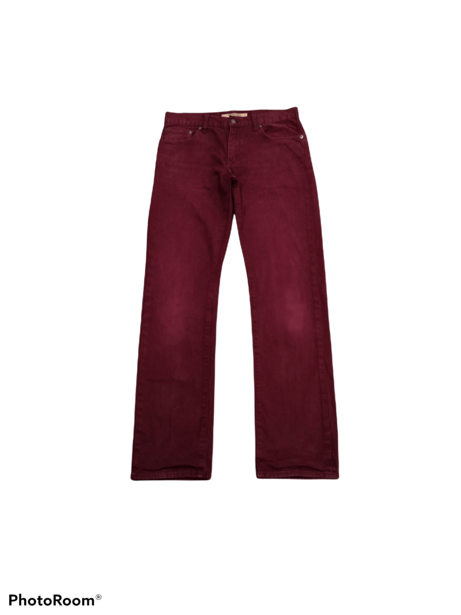 Japanese Brand JAPANESE BRAND UNIQLO S-001 MAROON PLAIN PANTS Size US 31 - 1 Thumbnail