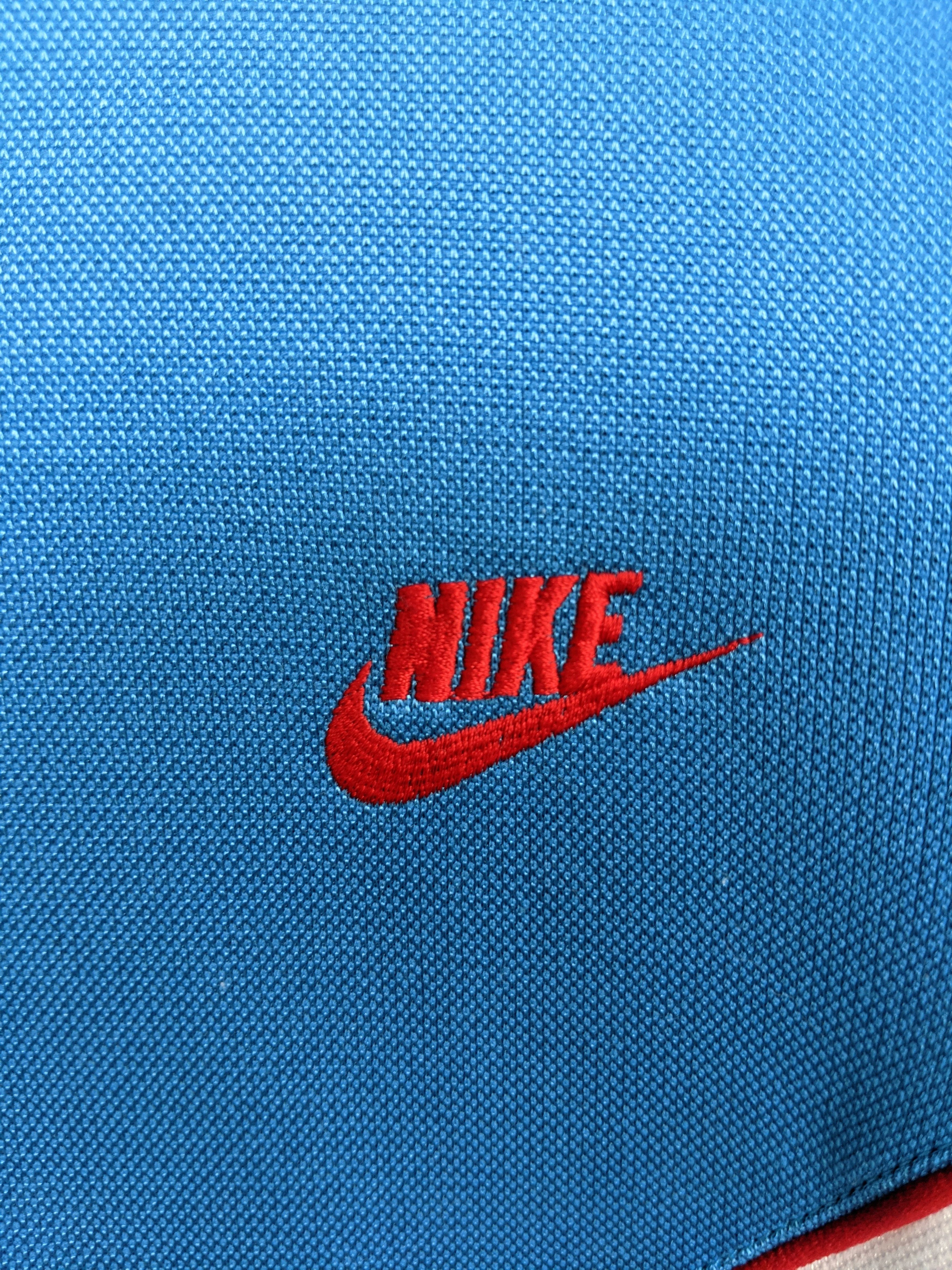 Nike Vintage 90s Nike Blue Tag Fullzip Sweater Size US L / EU 52-54 / 3 - 4 Thumbnail