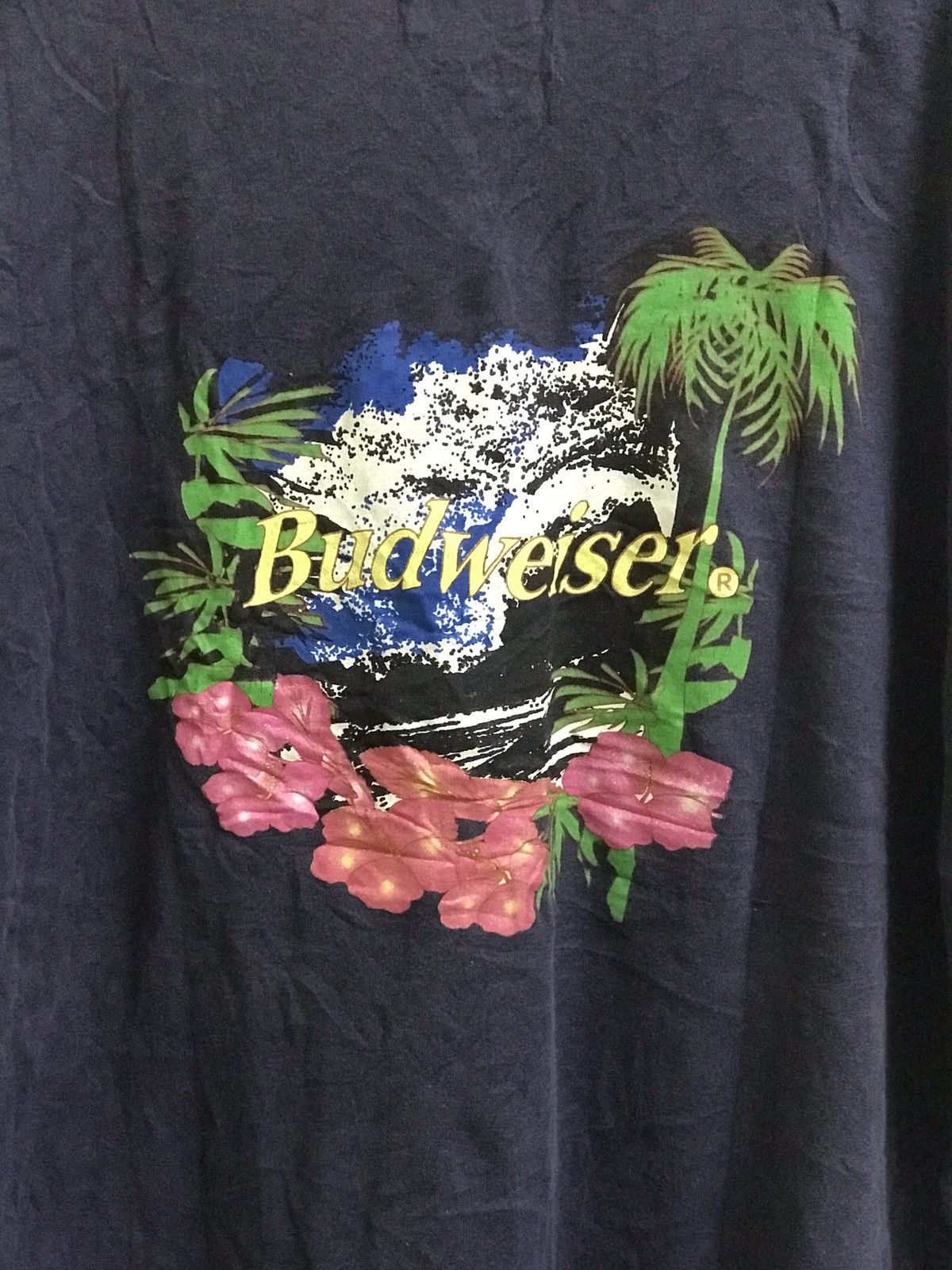 Budweiser Vintage budweiser hawaii skrin shirt Size US L / EU 52-54 / 3 - 12 Thumbnail