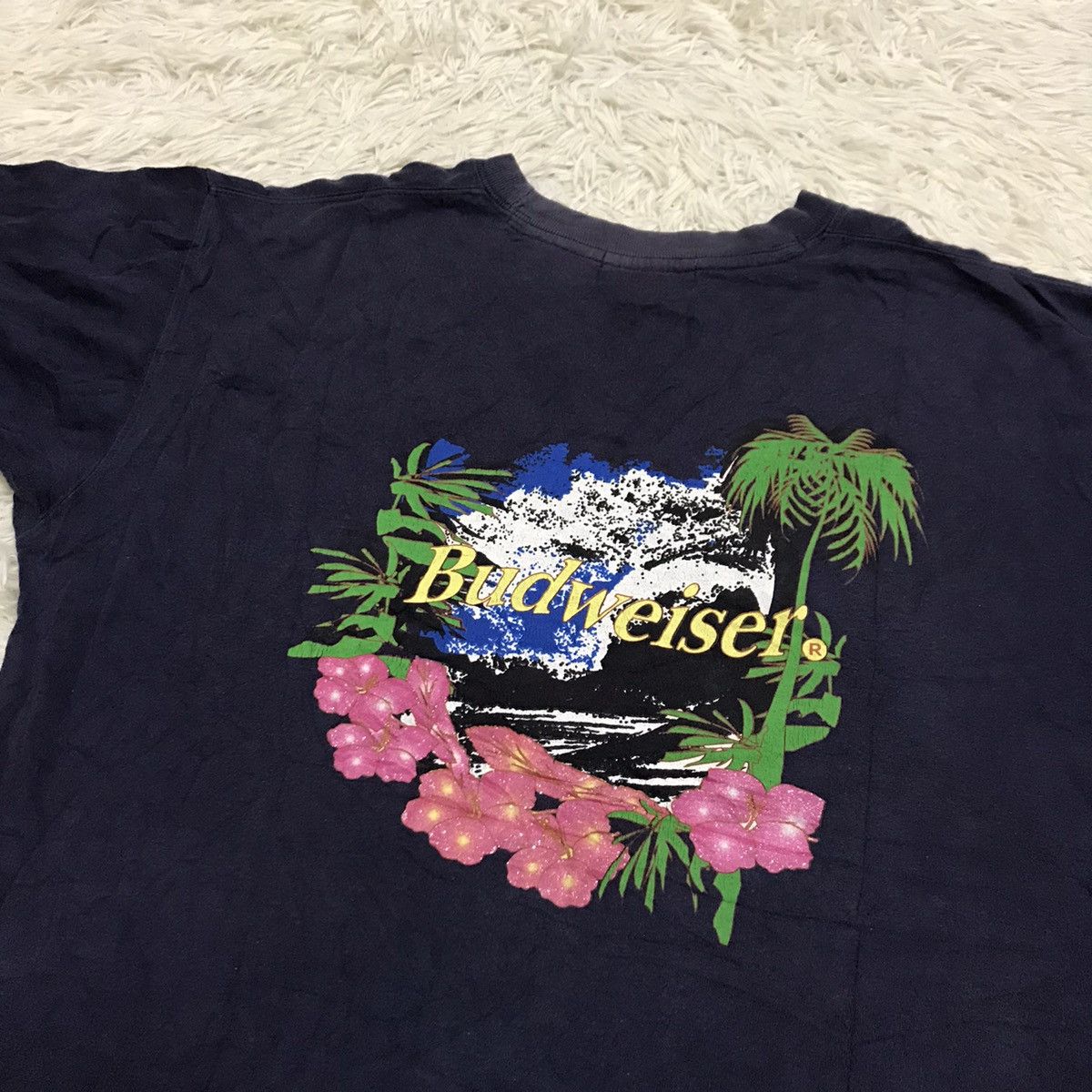 Budweiser Vintage budweiser hawaii skrin shirt Size US L / EU 52-54 / 3 - 10 Thumbnail