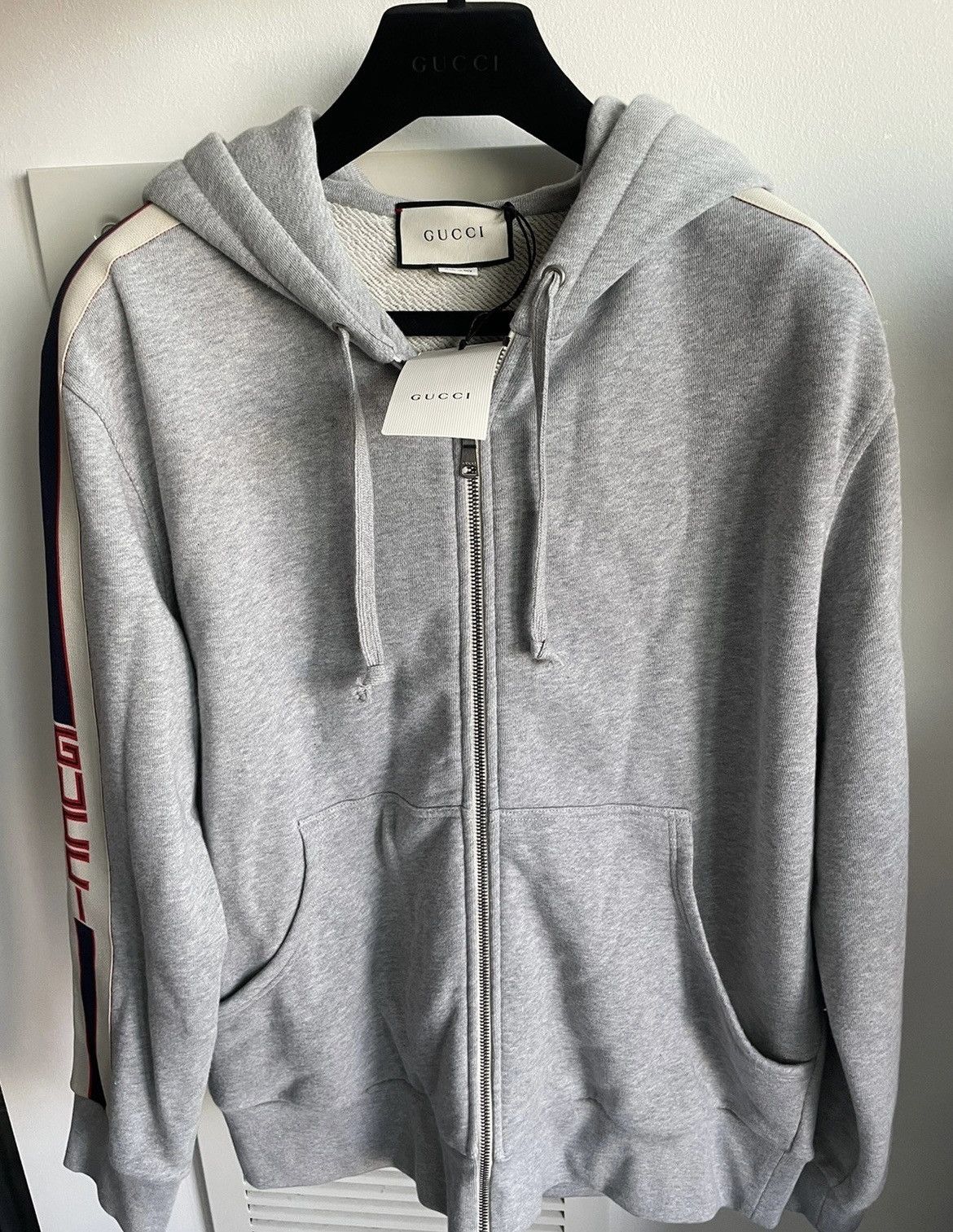Gucci Super Runway Gucci Track Jacket Hoodie Brand New w Tag Size US XL / EU 56 / 4 - 23 Thumbnail