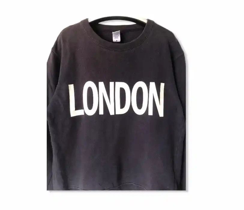 Japanese Brand London Spellout Sweatshirt Size US M / EU 48-50 / 2 - 2 Thumbnail
