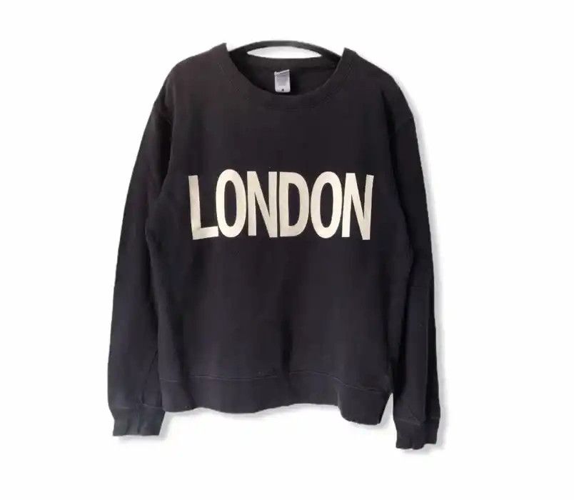 Japanese Brand London Spellout Sweatshirt Size US M / EU 48-50 / 2 - 1 Thumbnail