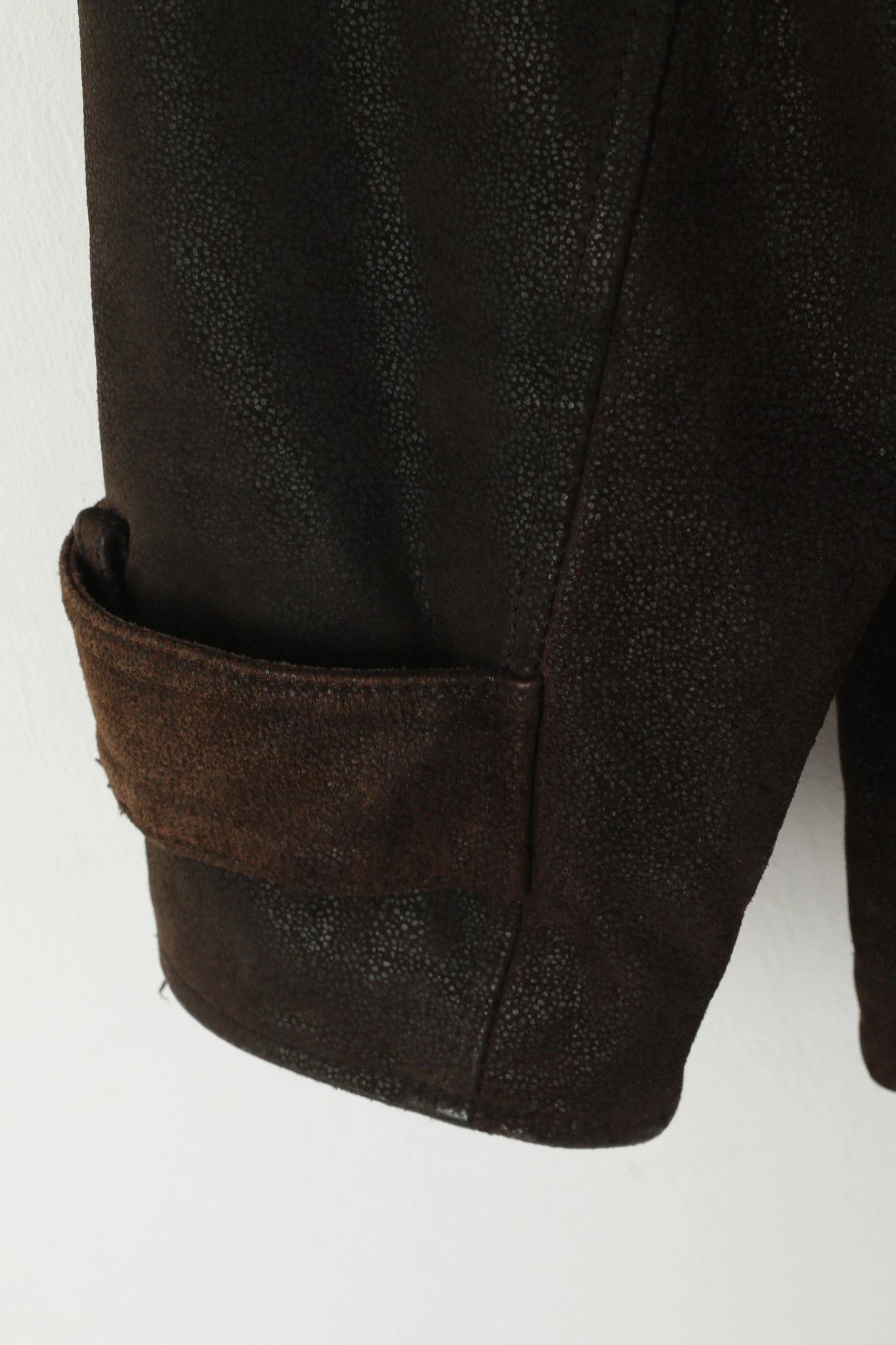 Vintage Rollo Club Men XS Jacket Brown Shiny Leather Vintage 1323 Size US XS / EU 42 / 0 - 3 Thumbnail