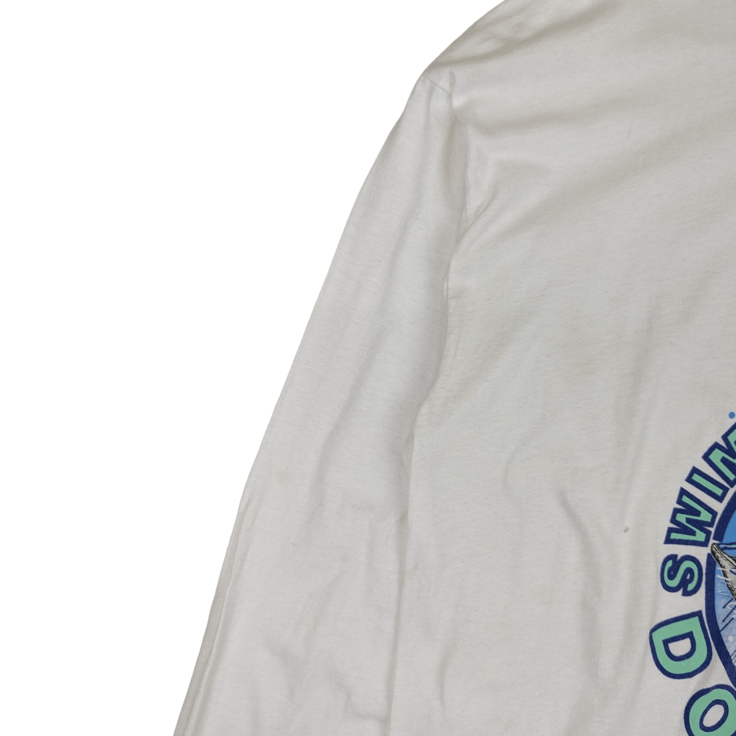 Hanes Vintage 2000's DOLPHIN'S Graphic Long Sleeve T-Shirt Size US L / EU 52-54 / 3 - 9 Thumbnail