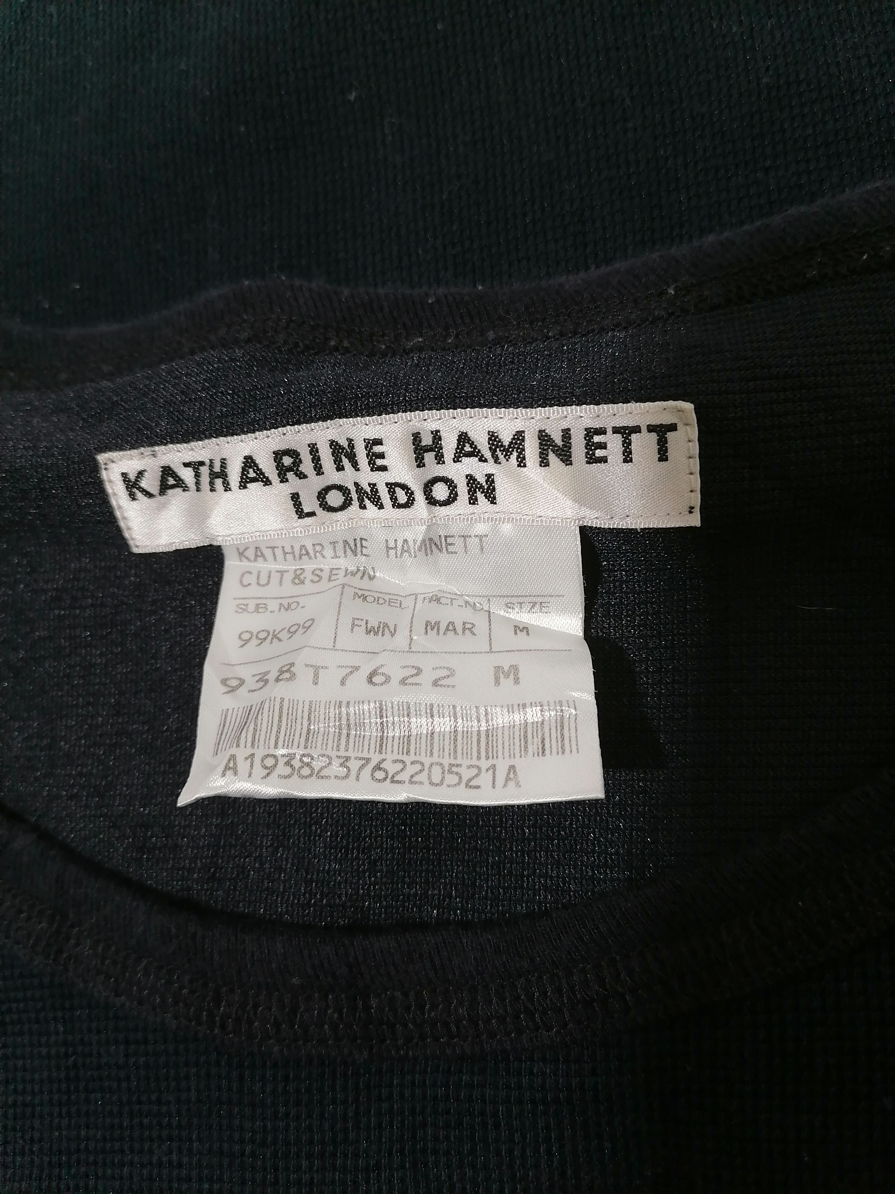 Japanese Brand × Katharine Hamnett London Katherine Hamnett London Longsleeve Size US M / EU 48-50 / 2 - 7 Thumbnail