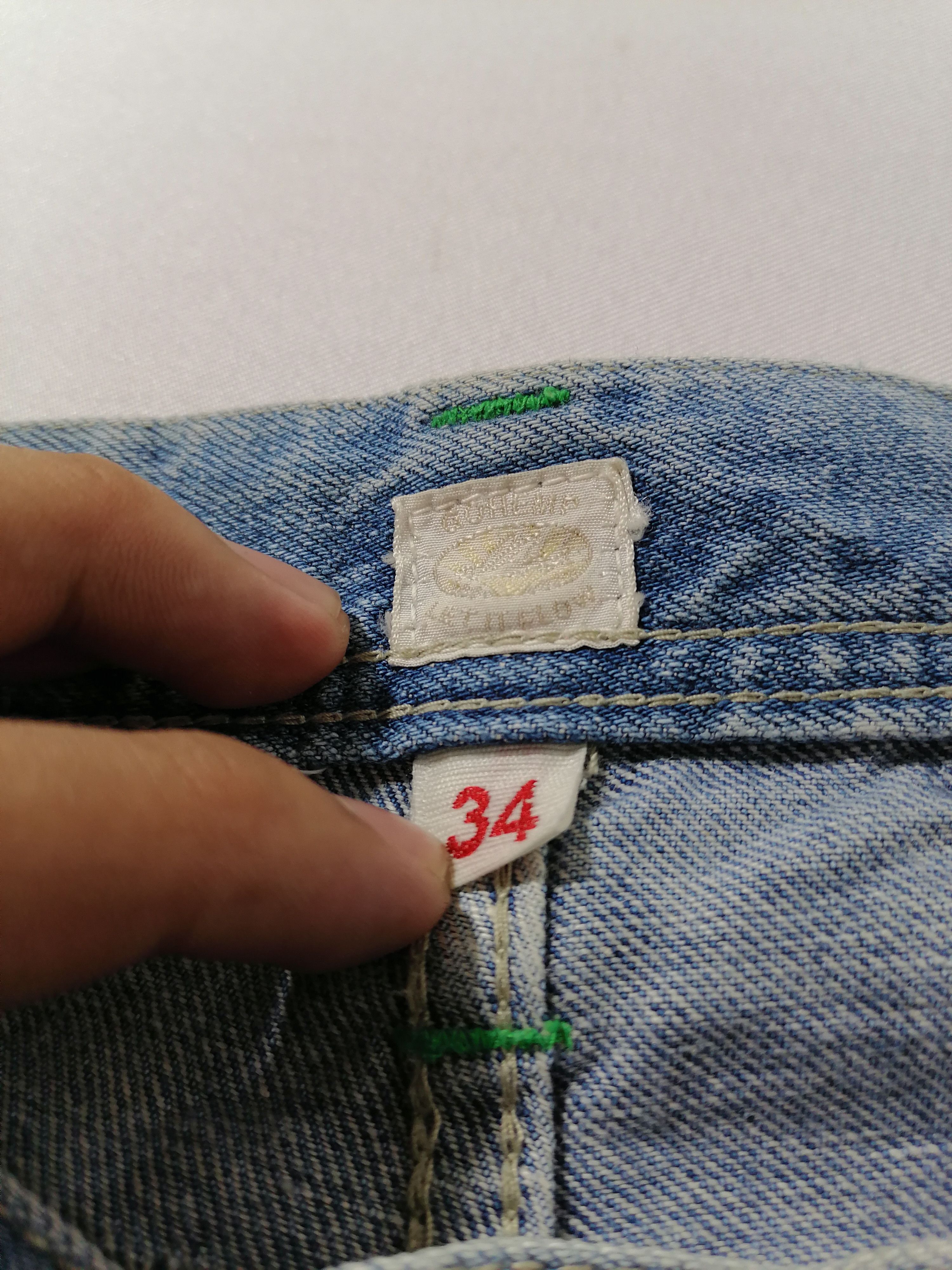 Japanese Brand Gohemp Big Pocket Denim Jeans Size US 35 - 6 Thumbnail
