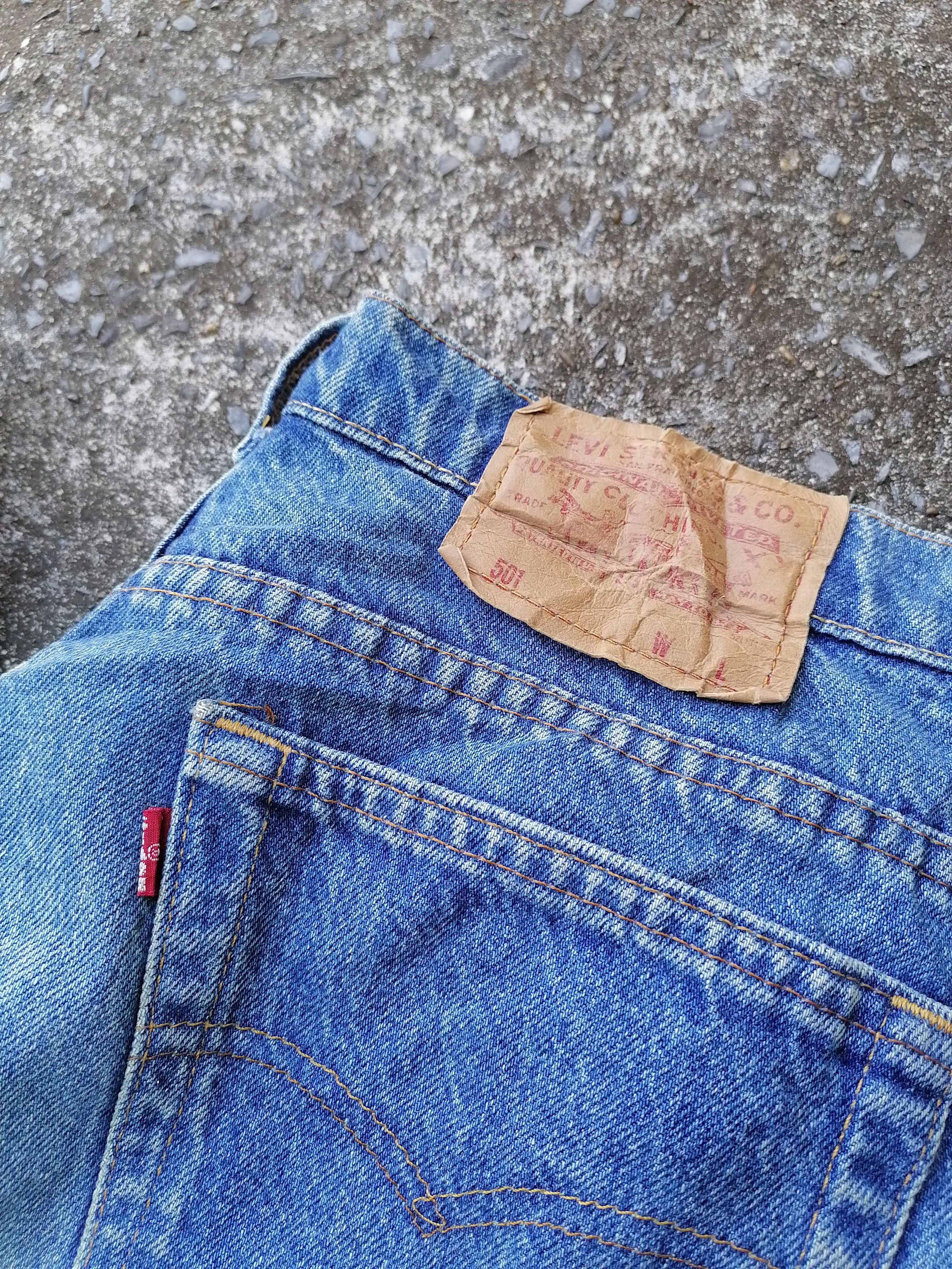 Levi's × Levi's Vintage Clothing Levi's Strauss 501 Fly Button Denim Jeans Size US 34 / EU 50 - 5 Thumbnail