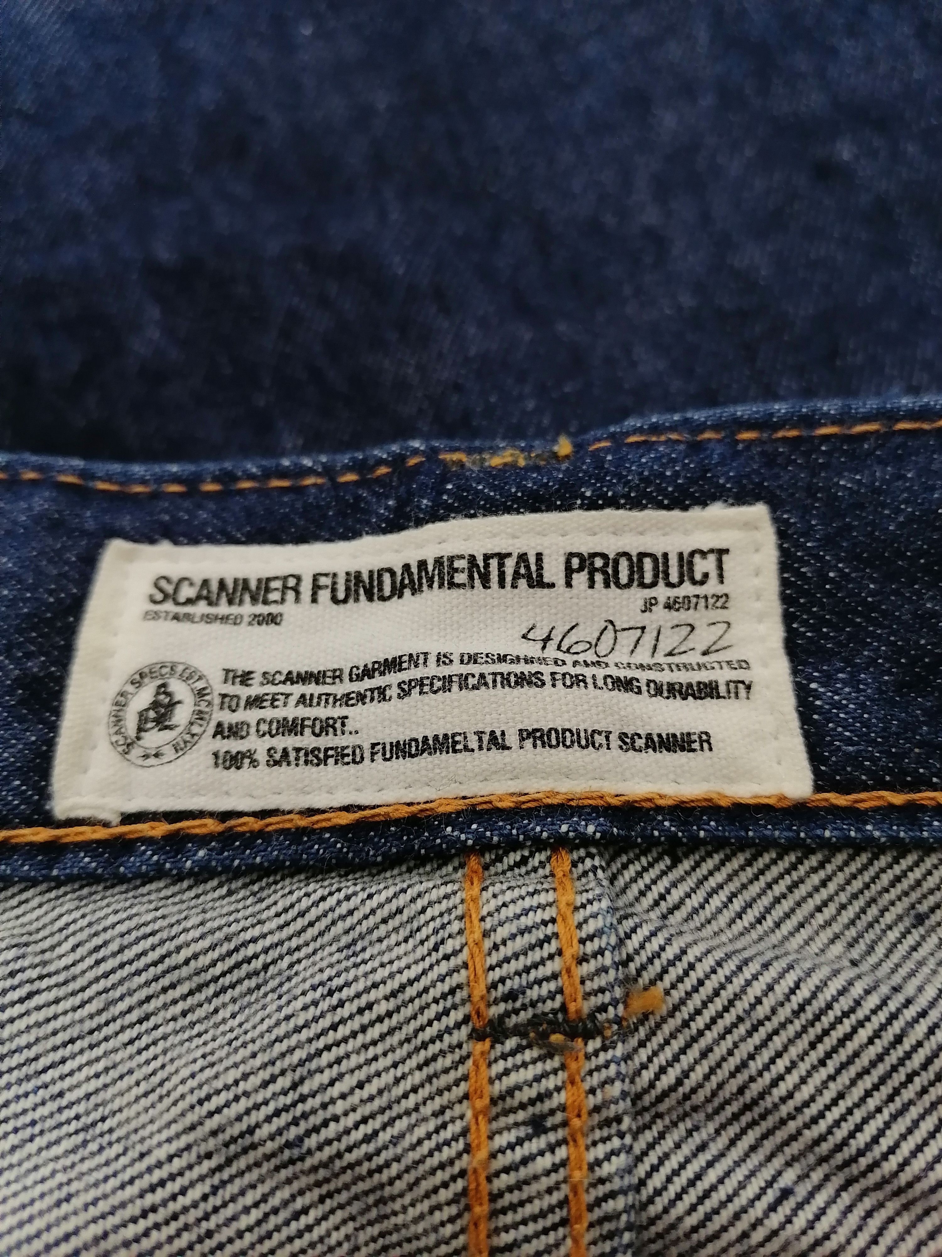 Japanese Brand Scanner Fundamental Product Selvedge Jeans Size US 34 / EU 50 - 7 Thumbnail