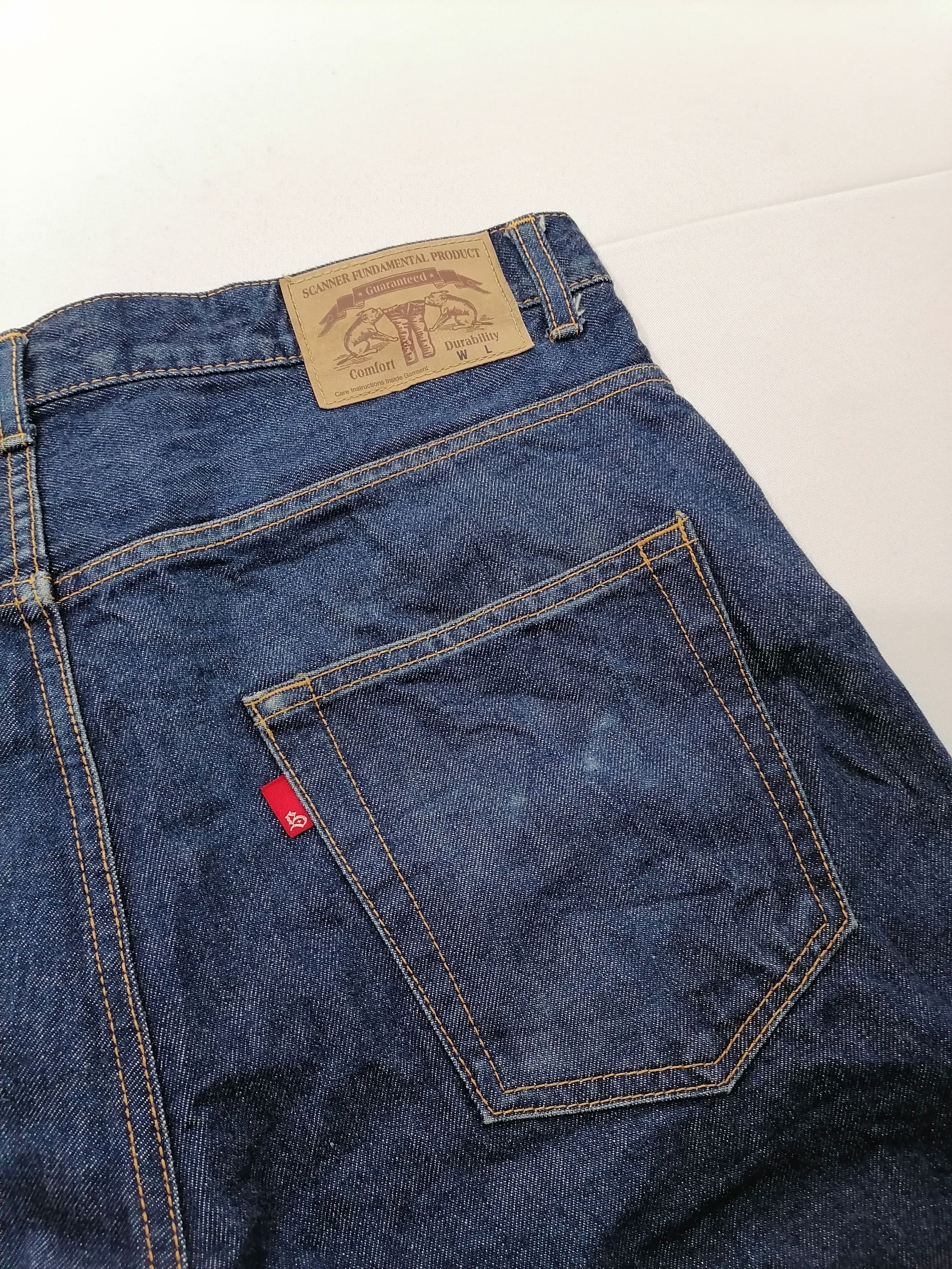 Japanese Brand Scanner Fundamental Product Selvedge Jeans Size US 34 / EU 50 - 4 Thumbnail