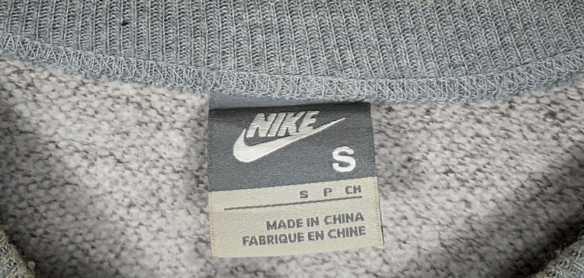 Nike × Vintage Vintage Y2K Nike Swoosh Sweatshirt Brown Travis Vibe Size US S / EU 44-46 / 1 - 2 Thumbnail