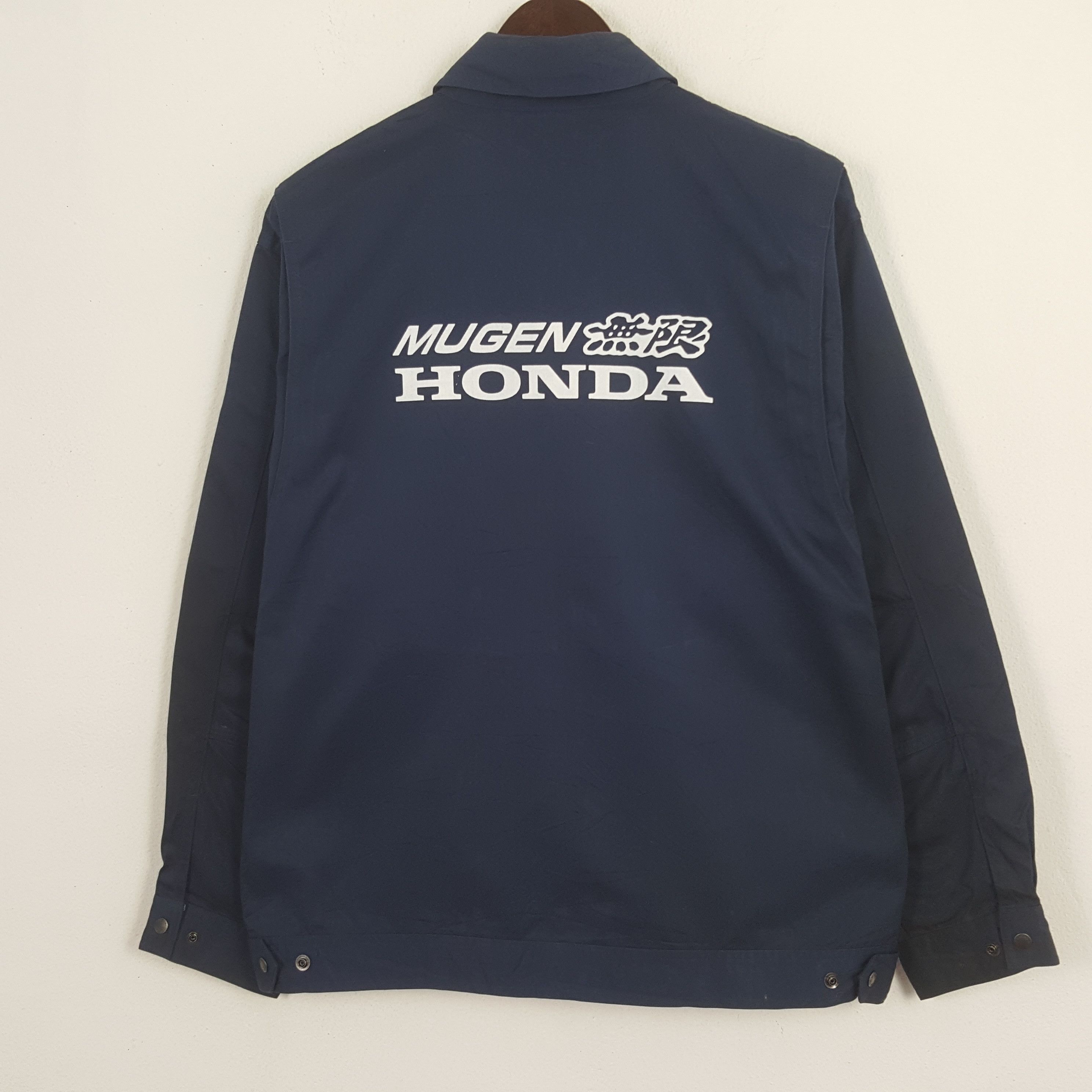 Honda × Vintage Vintage Honda Mugen Custom Uniform Racing Jacket Size US L / EU 52-54 / 3 - 1 Thumbnail