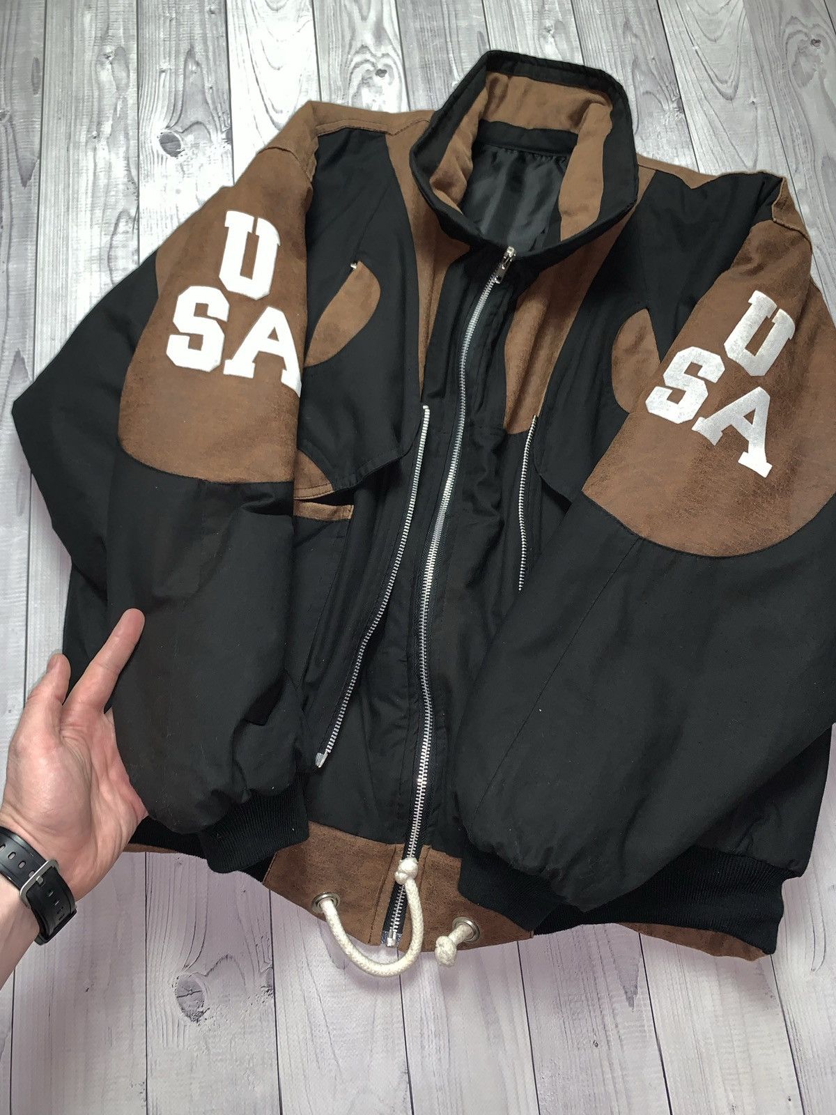 NBA × Vintage Vintage basketball Bomber L A Lakers big logo rare size L Size US L / EU 52-54 / 3 - 9 Thumbnail