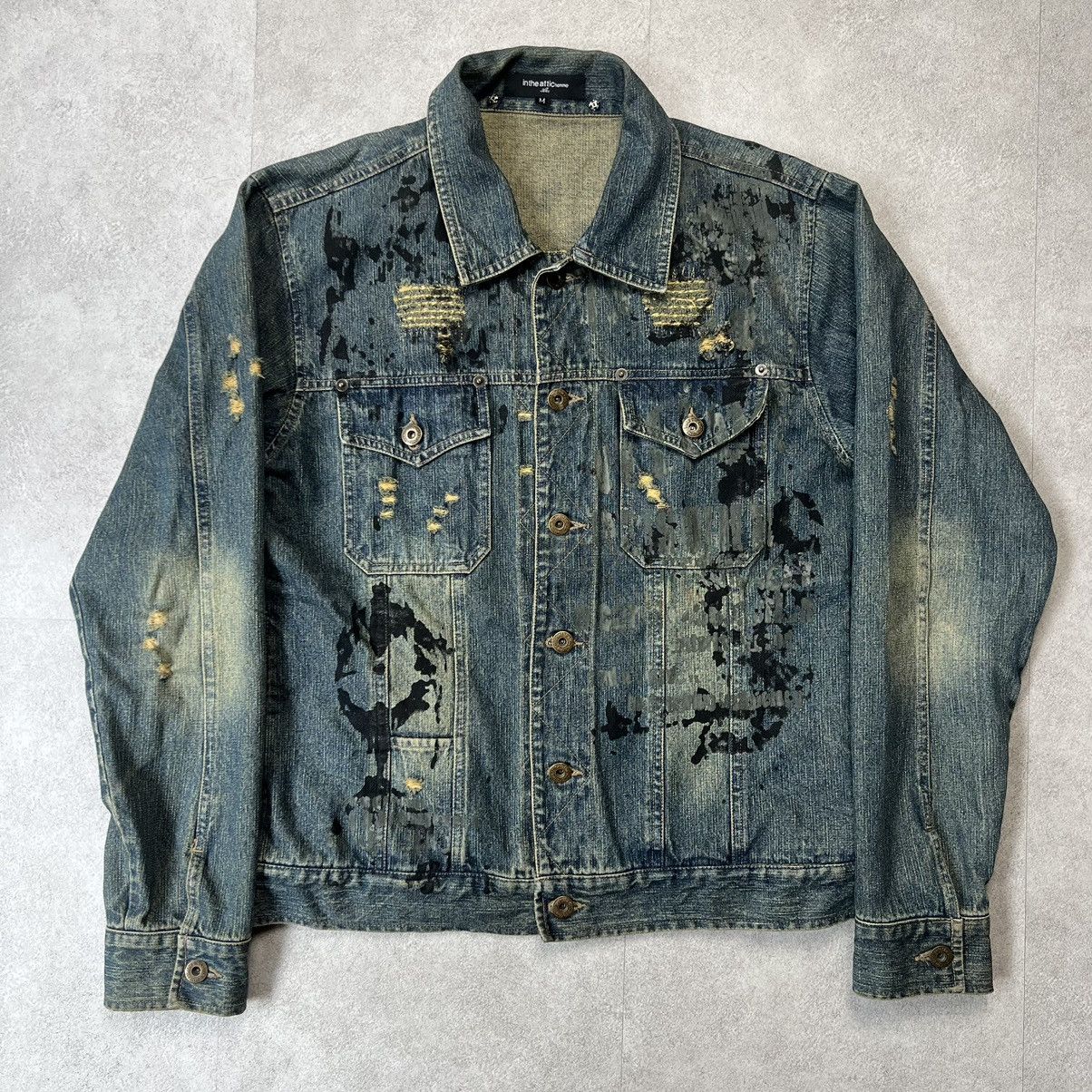 In The Attic in the attic homme Track Denim Jacket | Grailed