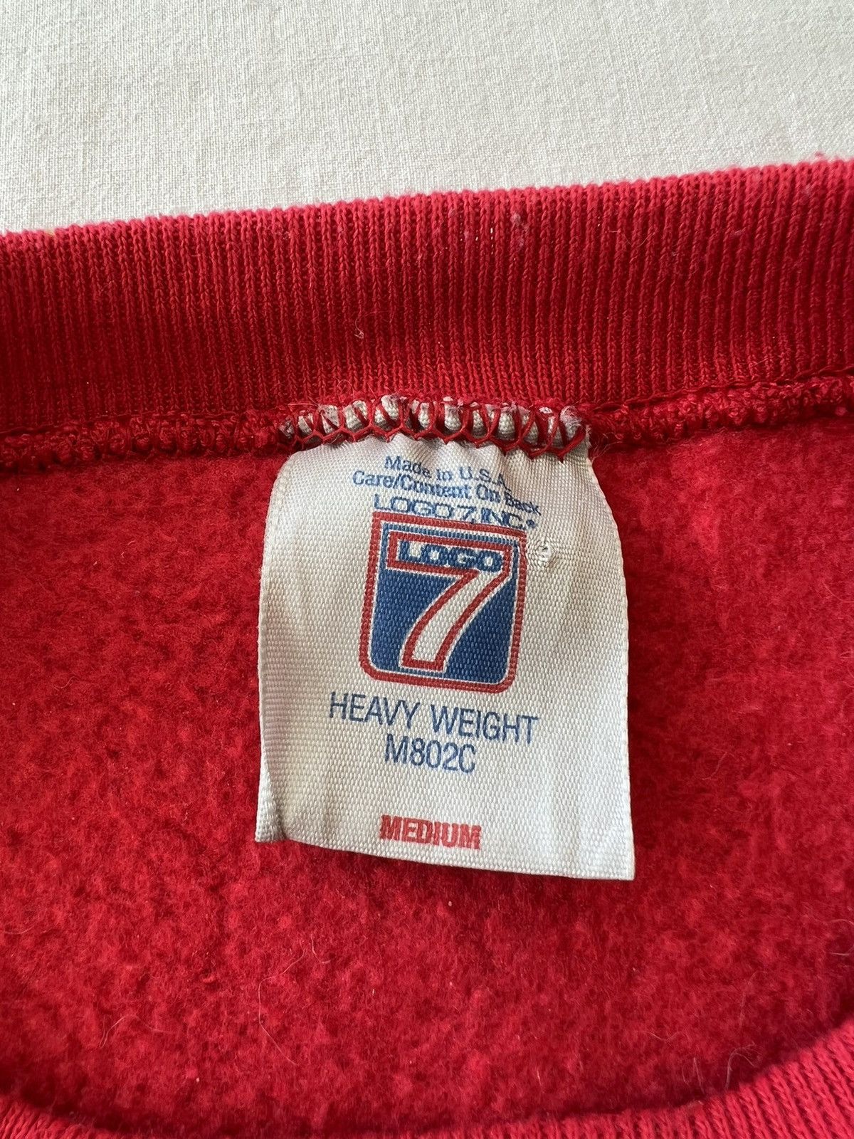 NHL Vintage 1991 Detroit Red Wings NHL Red Sweatshirts Size US M / EU 48-50 / 2 - 12 Thumbnail