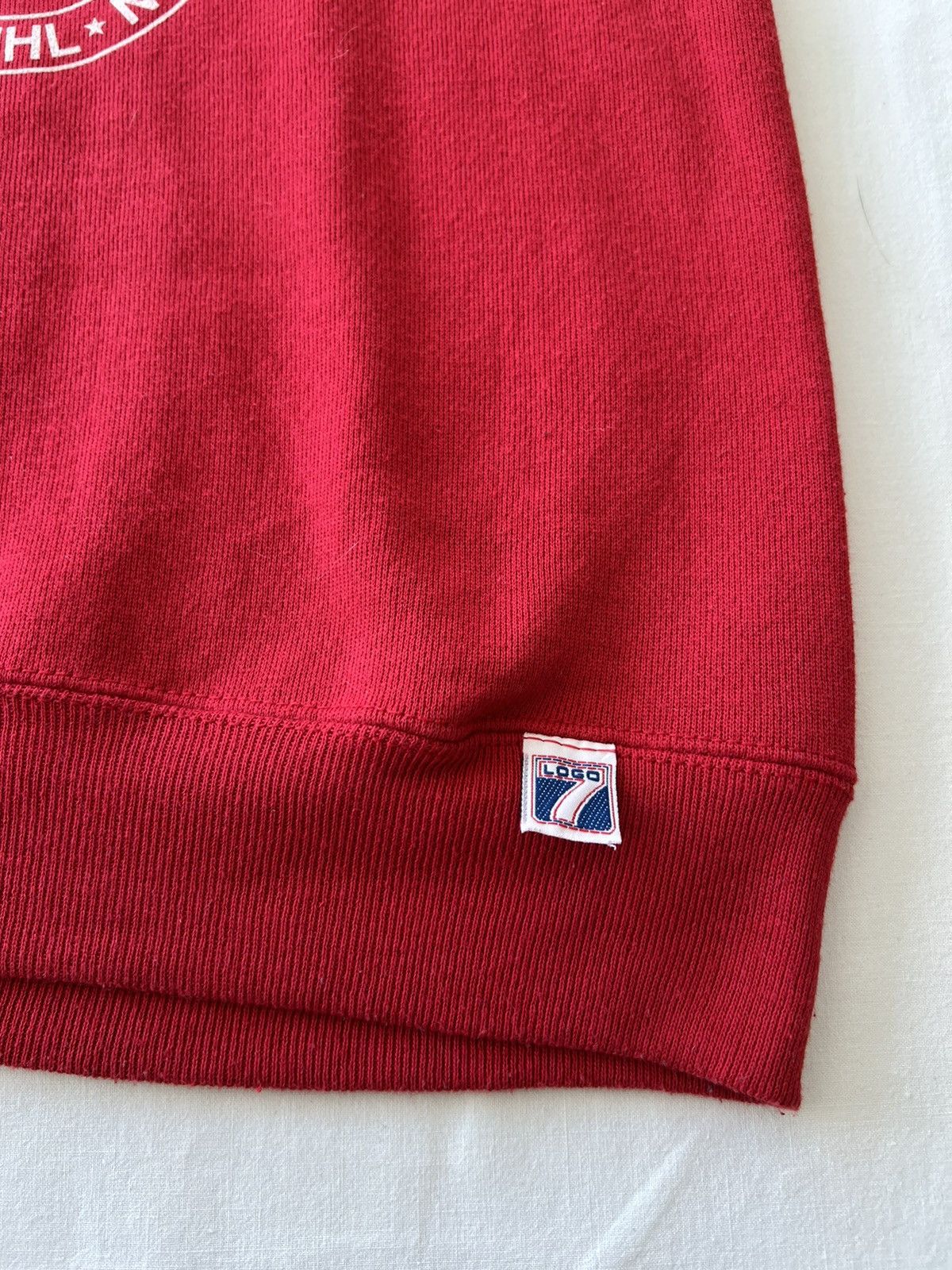 NHL Vintage 1991 Detroit Red Wings NHL Red Sweatshirts Size US M / EU 48-50 / 2 - 8 Thumbnail