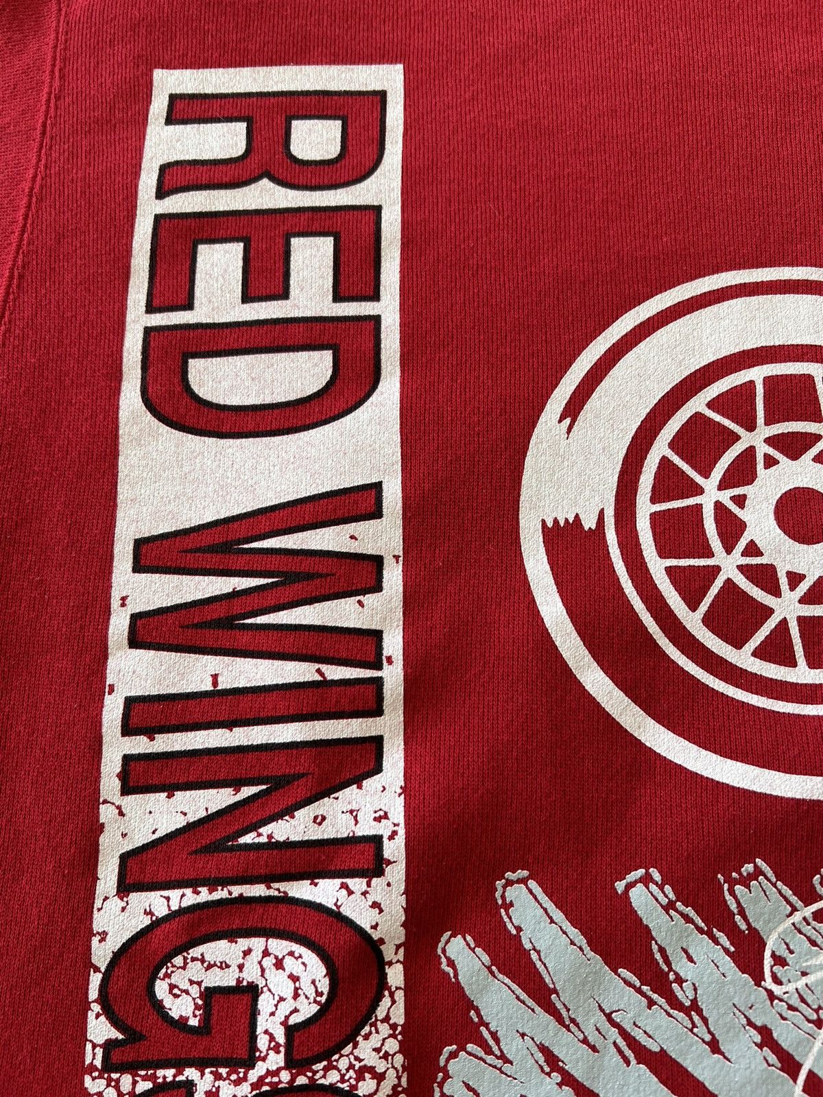 NHL Vintage 1991 Detroit Red Wings NHL Red Sweatshirts Size US M / EU 48-50 / 2 - 4 Thumbnail
