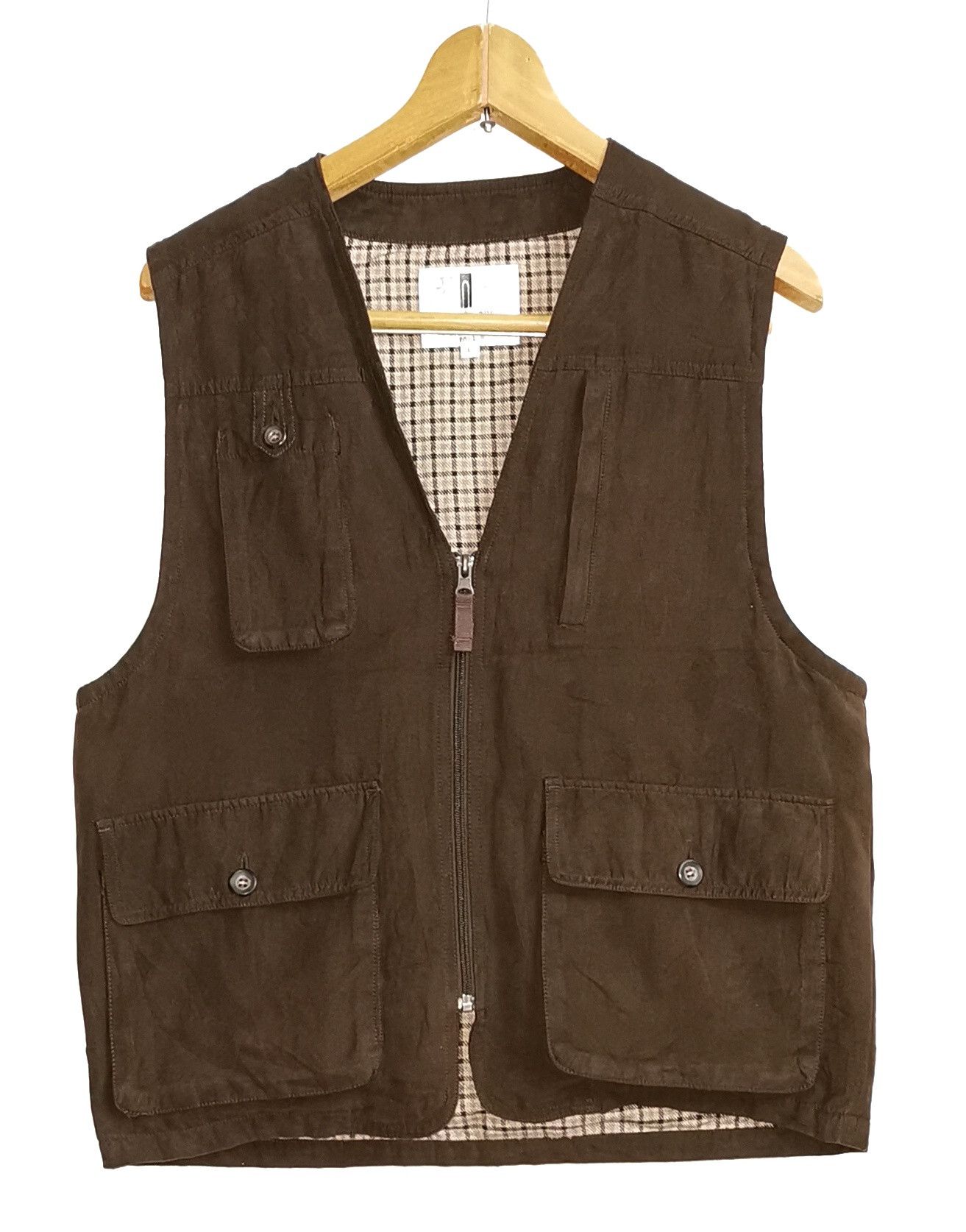 Japanese Brand Nicole St Gilles Outdoor Vest Size US S / EU 44-46 / 1 - 1 Thumbnail