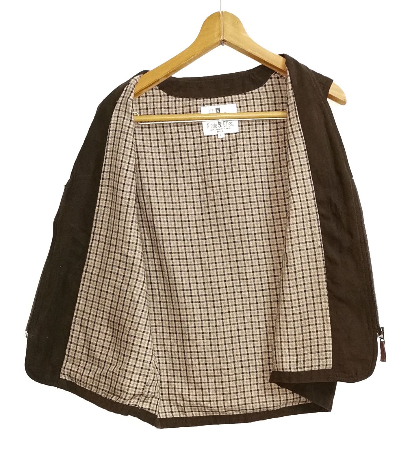 Japanese Brand Nicole St Gilles Outdoor Vest Size US S / EU 44-46 / 1 - 4 Thumbnail