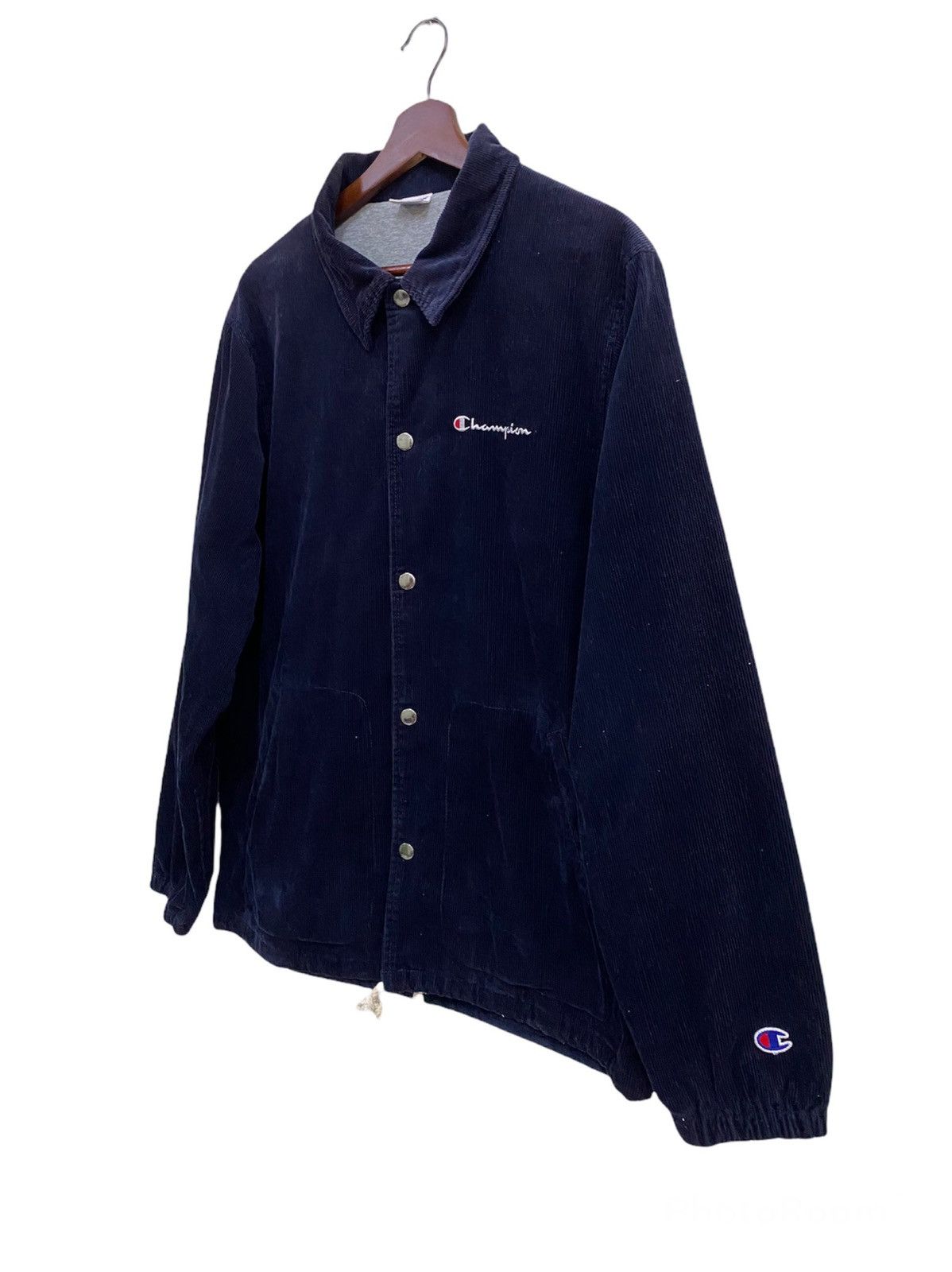 Champion Vintage Champion Corduroy Worker Jacket Size US L / EU 52-54 / 3 - 3 Thumbnail
