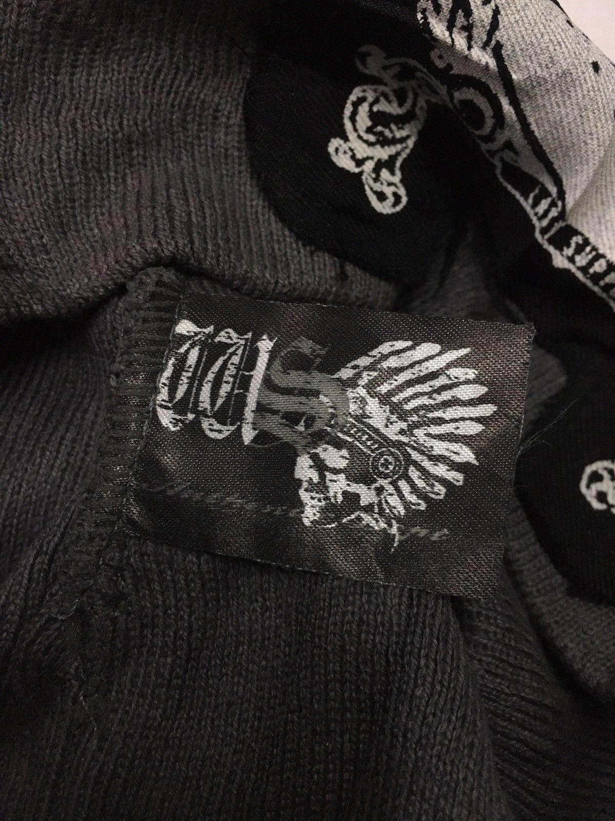 Japanese Brand Conception Big SKULL Beanies Size ONE SIZE - 4 Thumbnail
