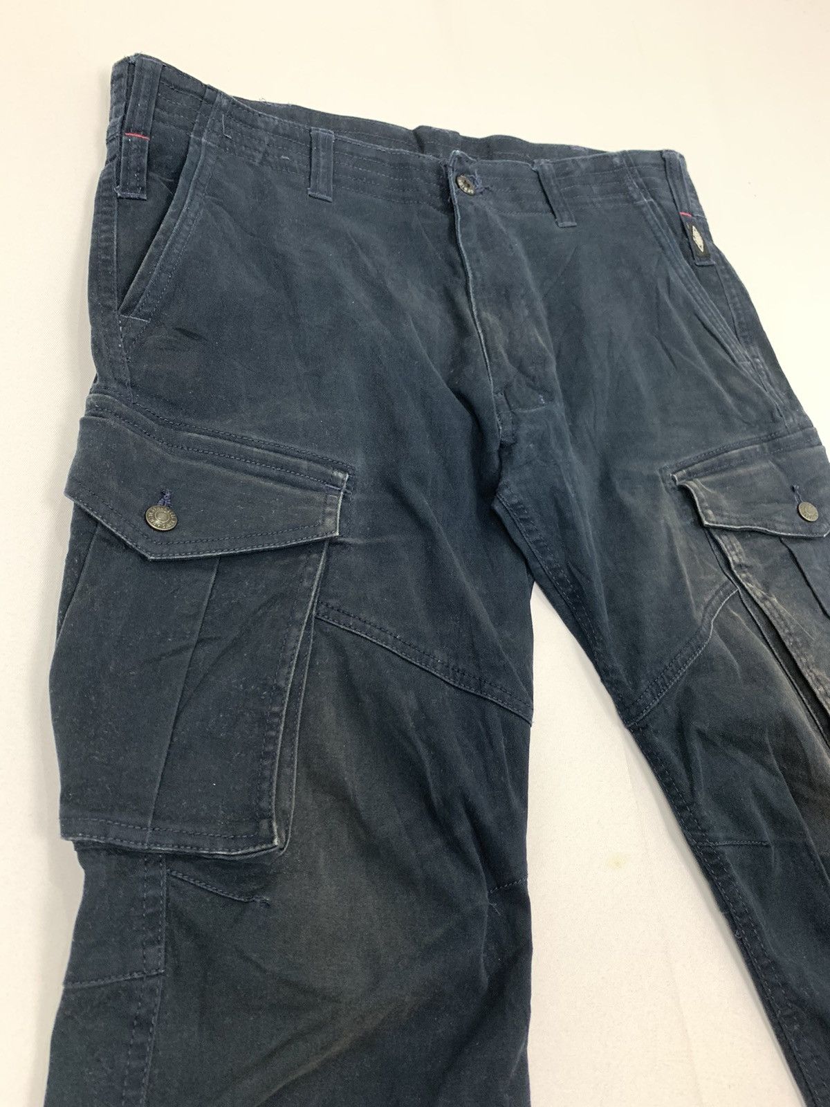 Japanese Brand × Seditionaries GERIDE Fade Punk Style Multipocket Tactical Rare Cargo Pant Size US 34 / EU 50 - 6 Thumbnail
