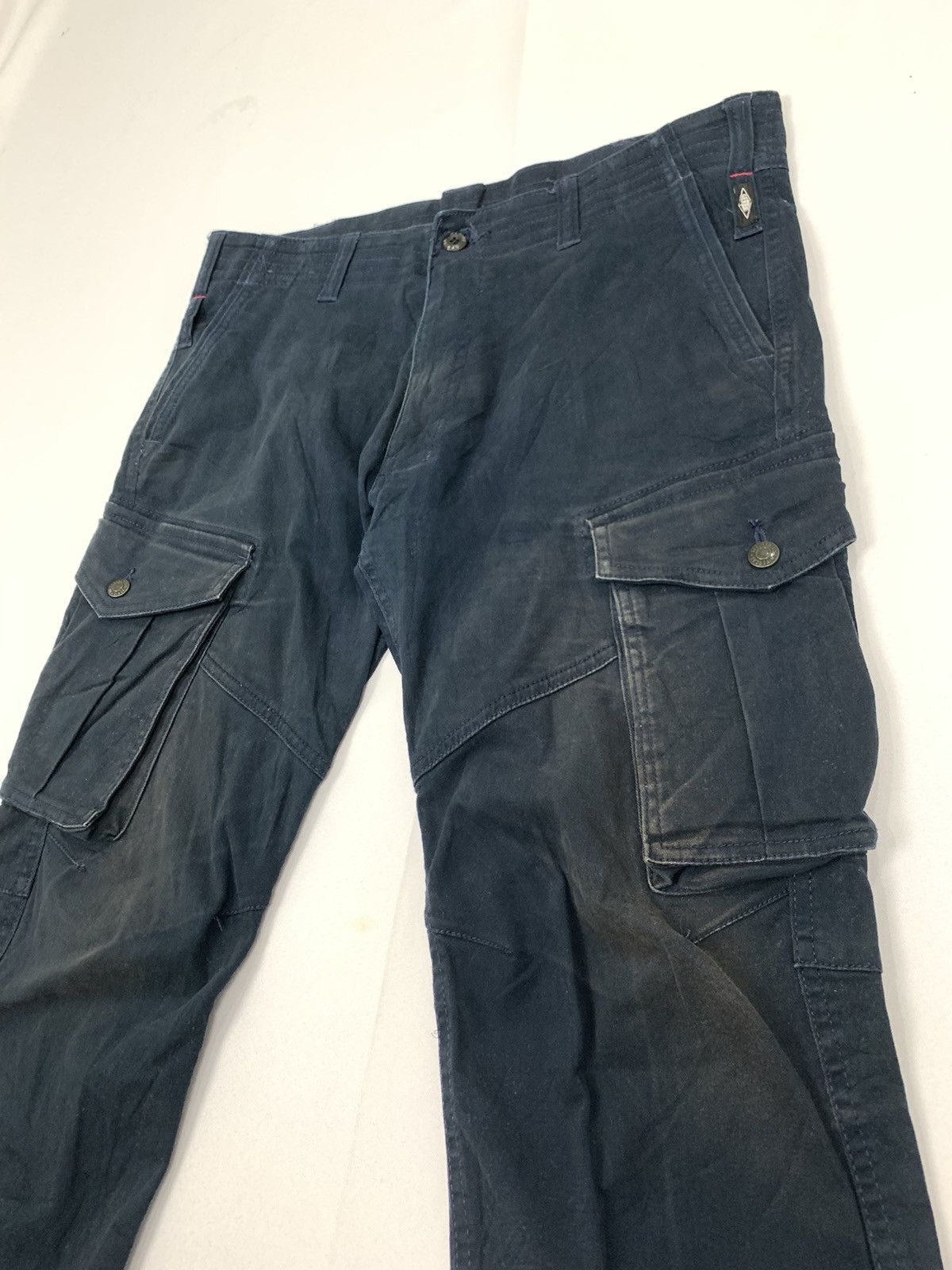 Japanese Brand × Seditionaries GERIDE Fade Punk Style Multipocket Tactical Rare Cargo Pant Size US 34 / EU 50 - 7 Thumbnail