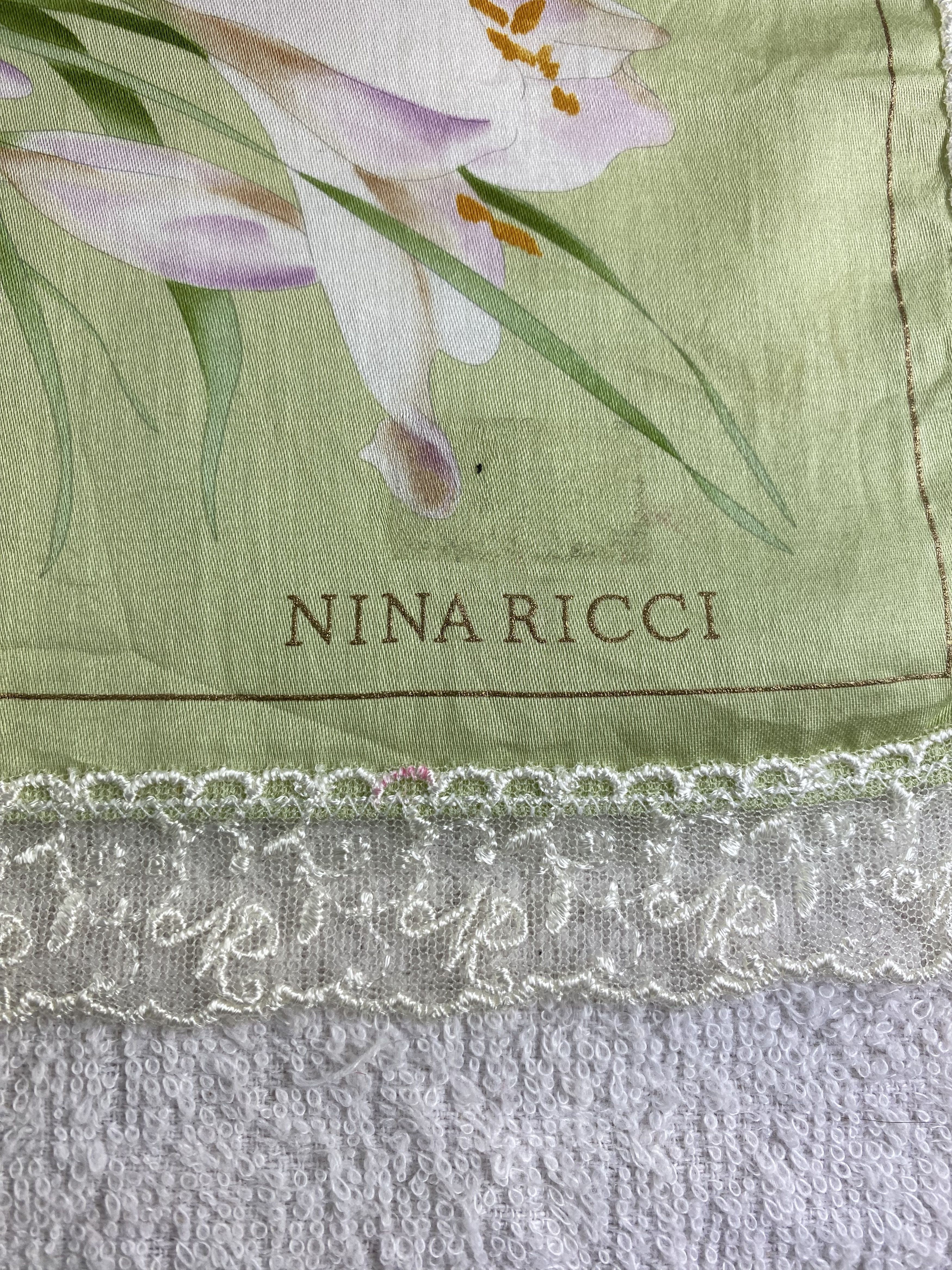 Nina Ricci Nina Ricci Handkerchief / Bandana / Neckerchief C154 Size ONE SIZE - 5 Thumbnail