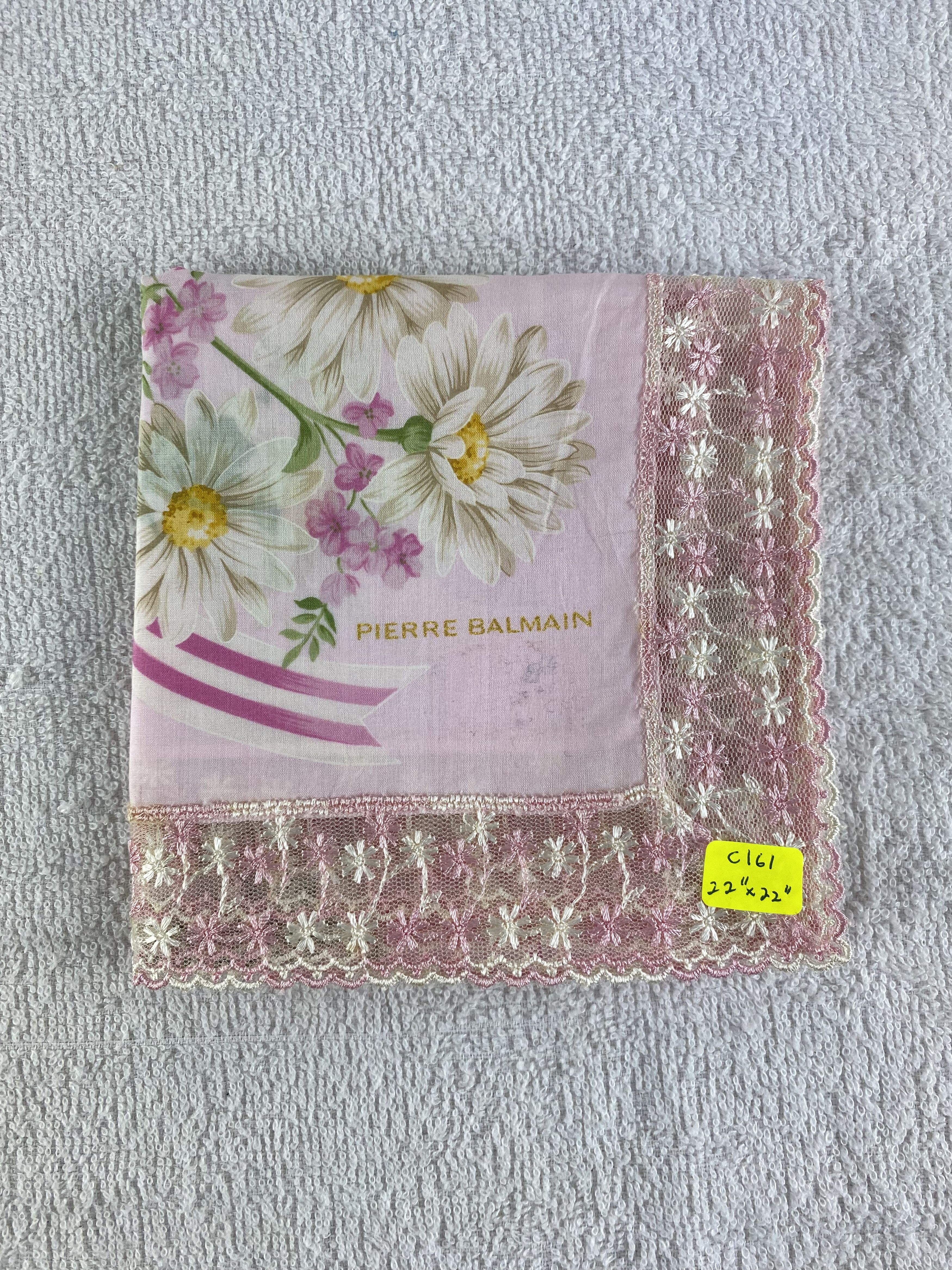 Pierre Balmain Pierre Balmain Handkerchief / Bandana / Neckerchief C161 Size ONE SIZE - 7 Thumbnail