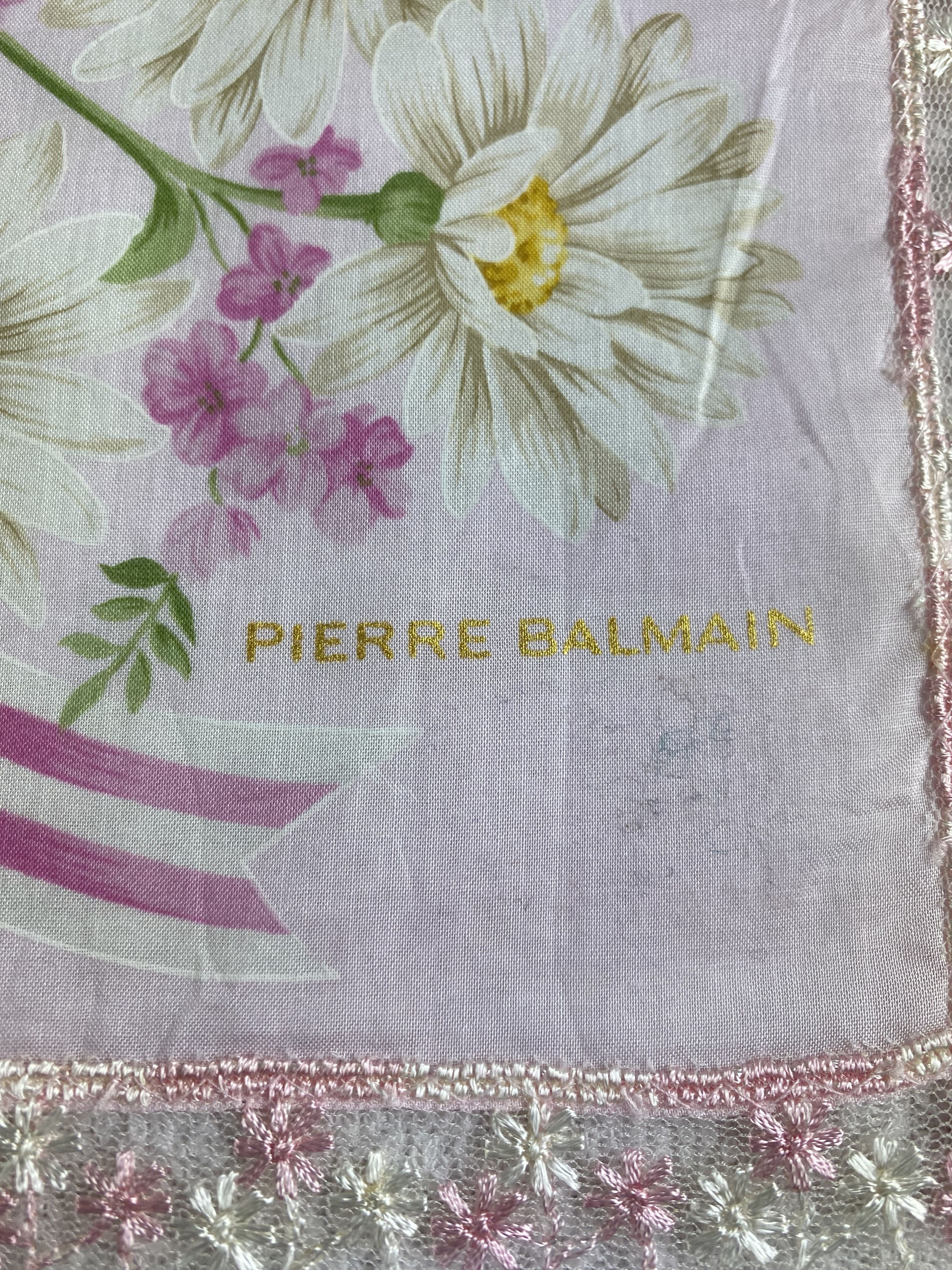 Pierre Balmain Pierre Balmain Handkerchief / Bandana / Neckerchief C161 Size ONE SIZE - 5 Thumbnail