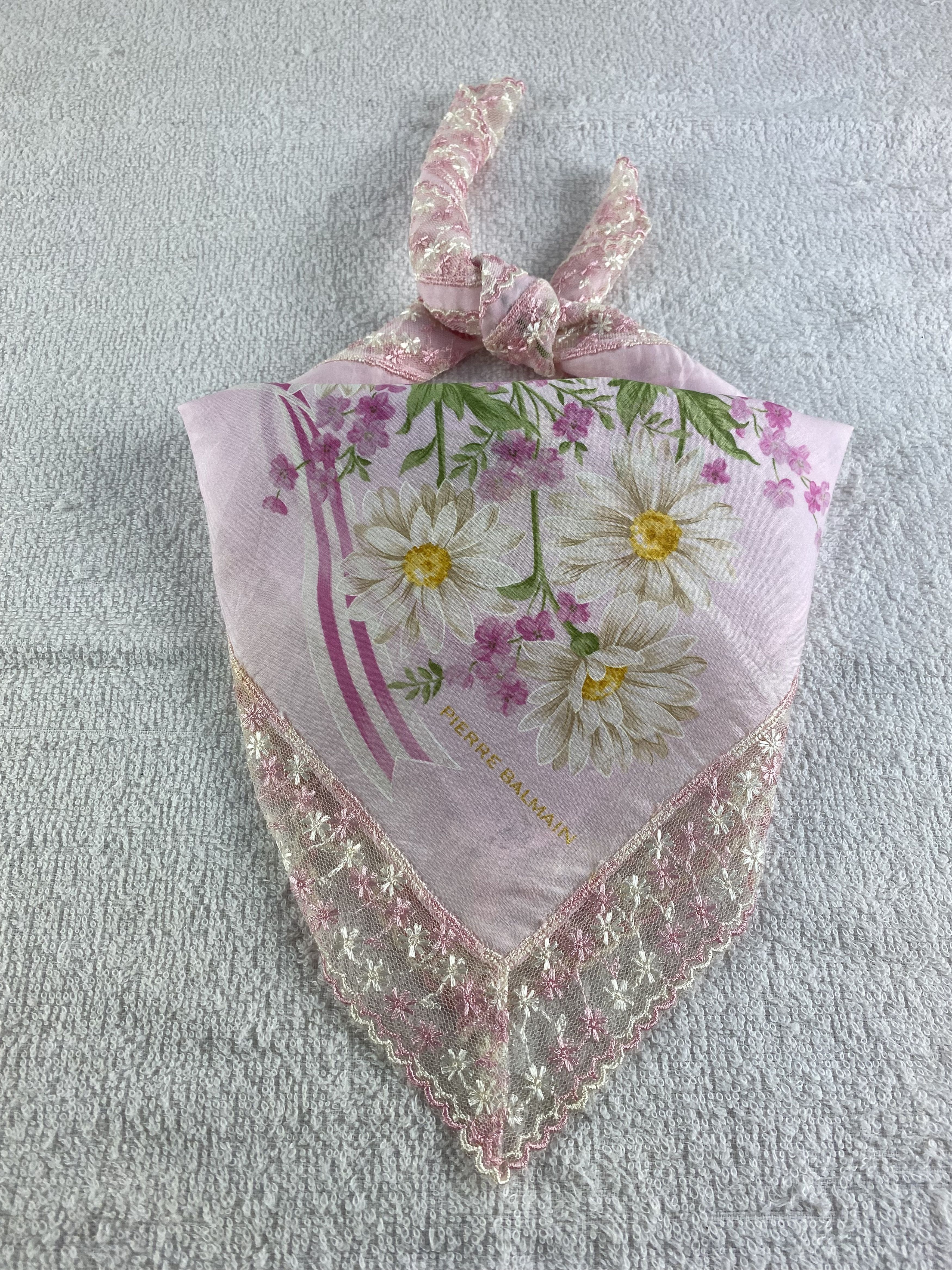 Pierre Balmain Handkerchief / Bandana / Neckerchief C161