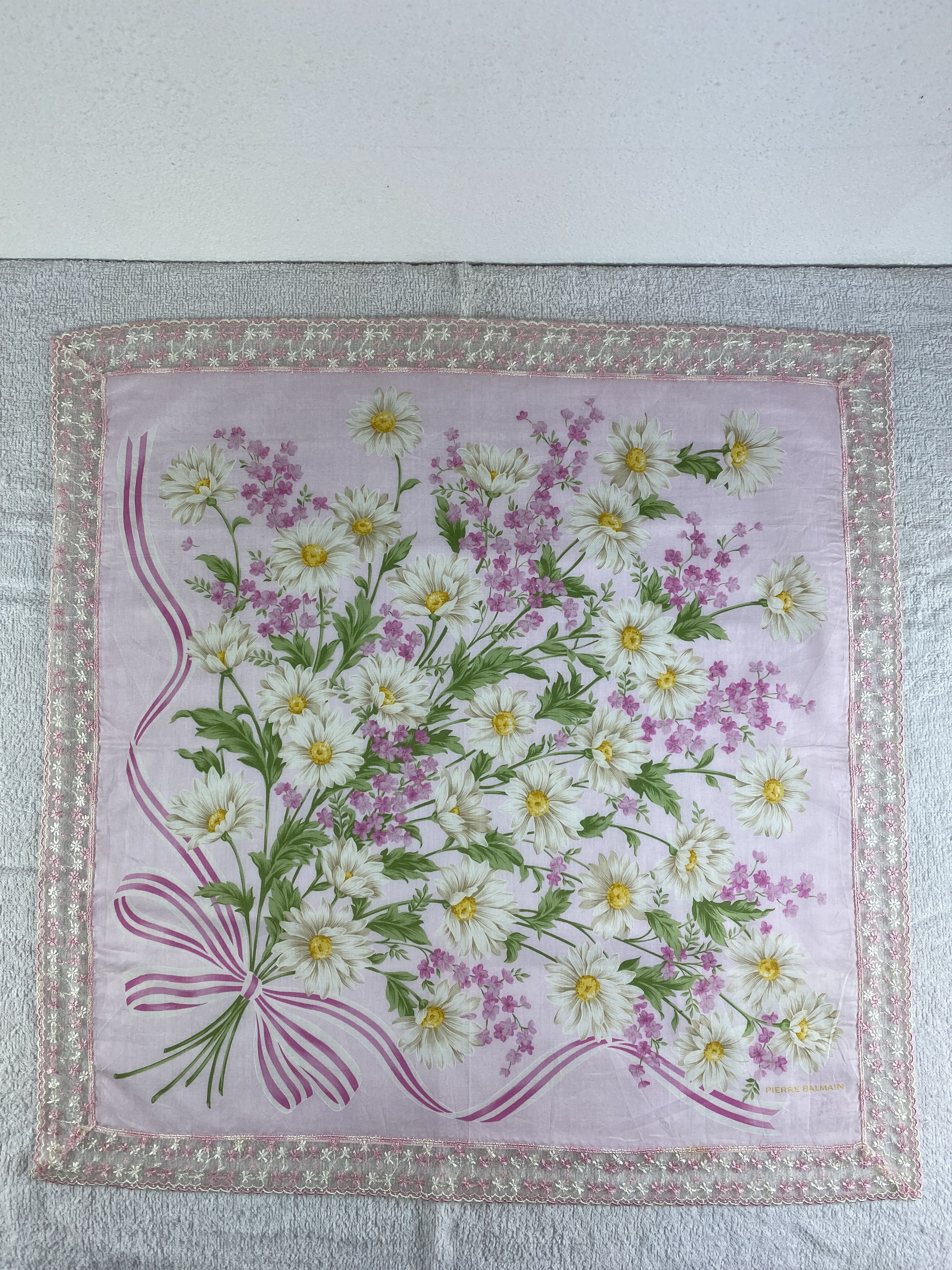 Pierre Balmain Pierre Balmain Handkerchief / Bandana / Neckerchief C161 Size ONE SIZE - 3 Thumbnail