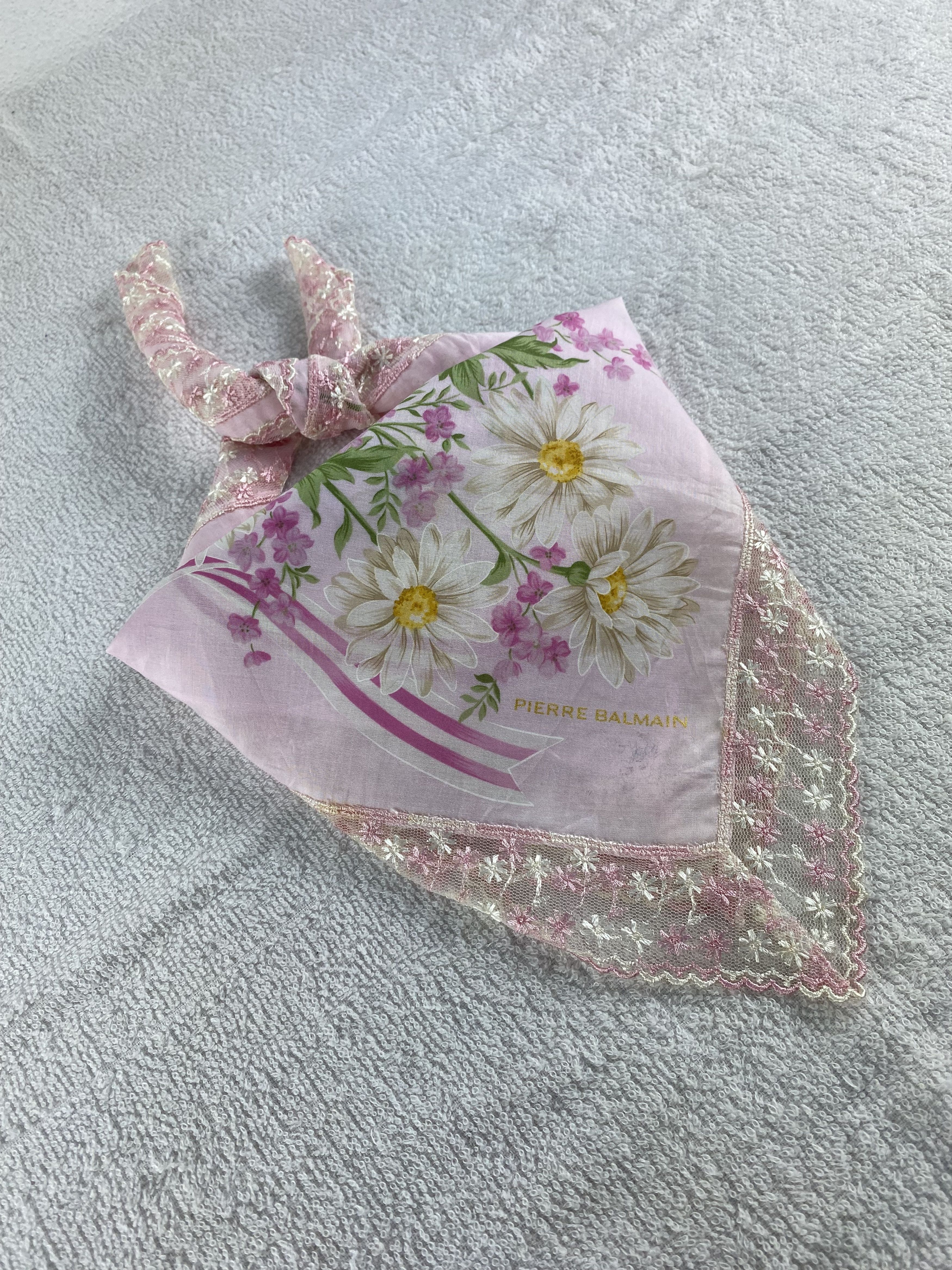 Pierre Balmain Pierre Balmain Handkerchief / Bandana / Neckerchief C161 Size ONE SIZE - 2 Thumbnail
