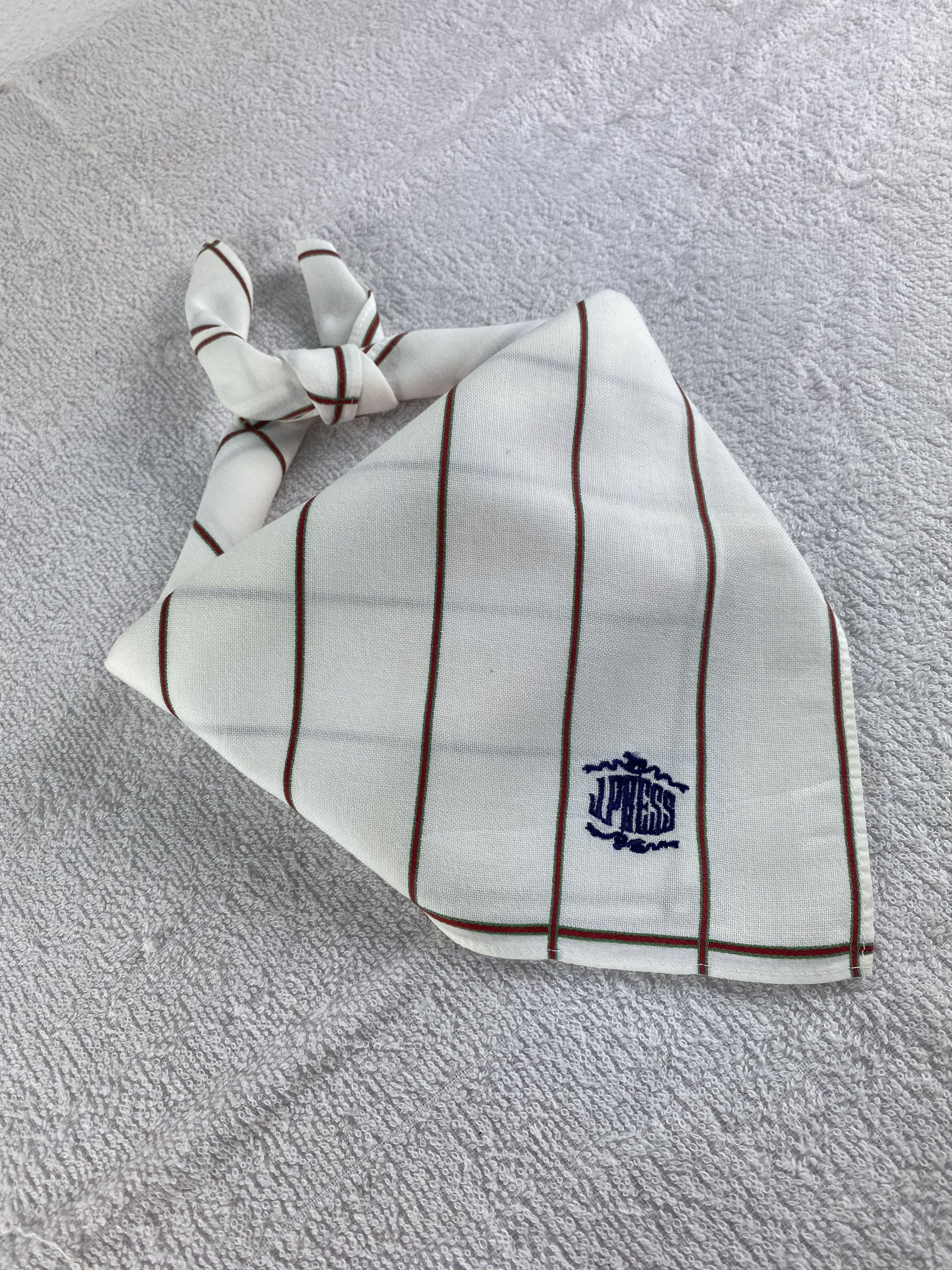 Japanese Brand J. Press Handkerchief / Bandana / Neckerchief C163 Size ONE SIZE - 1 Thumbnail