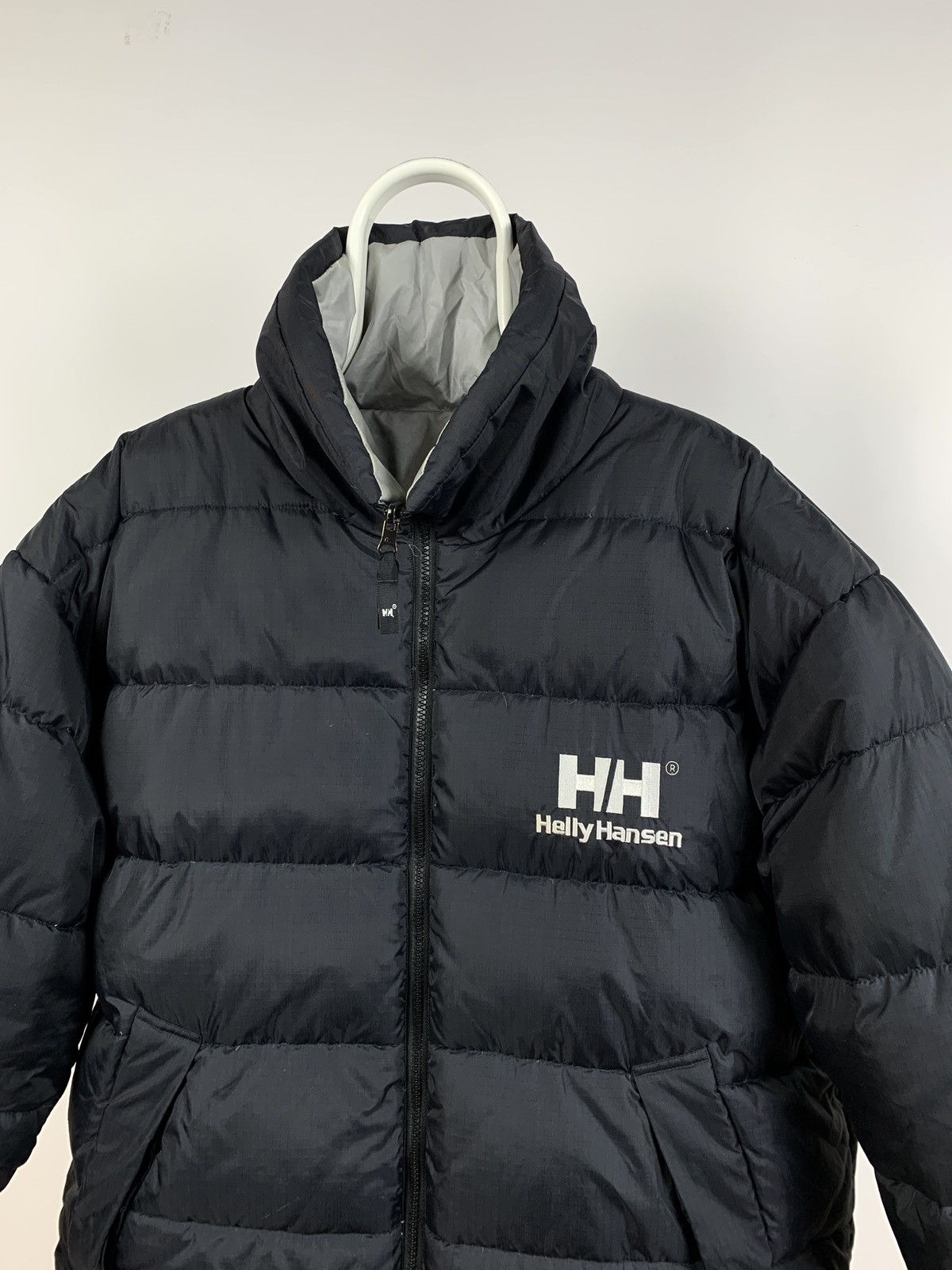 Helly Hansen 90s Vintage Helly Hansen Reversible Down Puffer Jacket Size US L / EU 52-54 / 3 - 8 Thumbnail