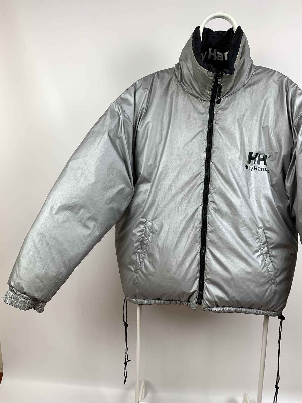 Helly Hansen 90s Vintage Helly Hansen Reversible Down Puffer Jacket Size US L / EU 52-54 / 3 - 13 Thumbnail