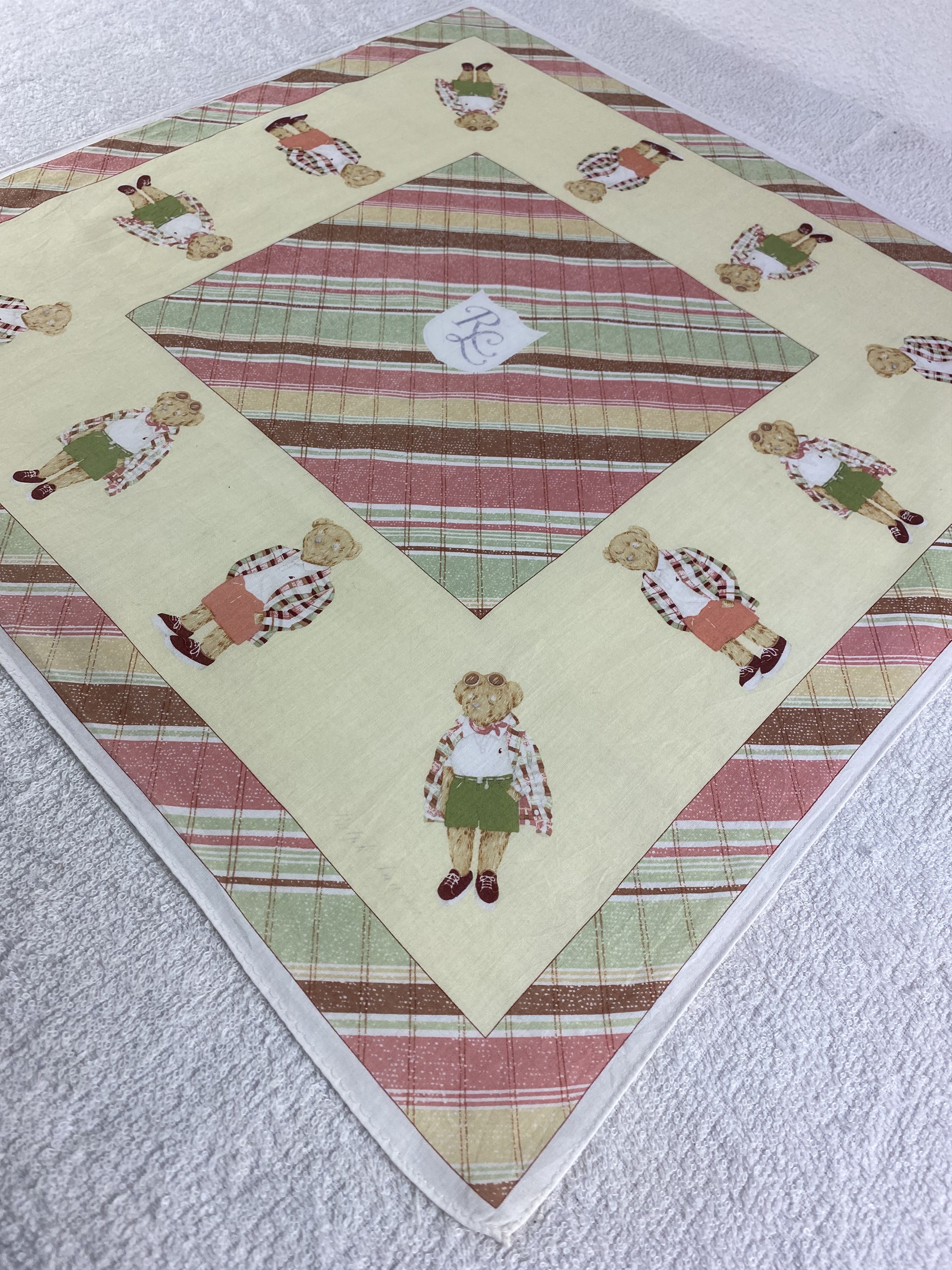 Polo Ralph Lauren Ralph Lauren Bear Handkerchief / Bandana / Neckerchief C155 Size ONE SIZE - 4 Thumbnail