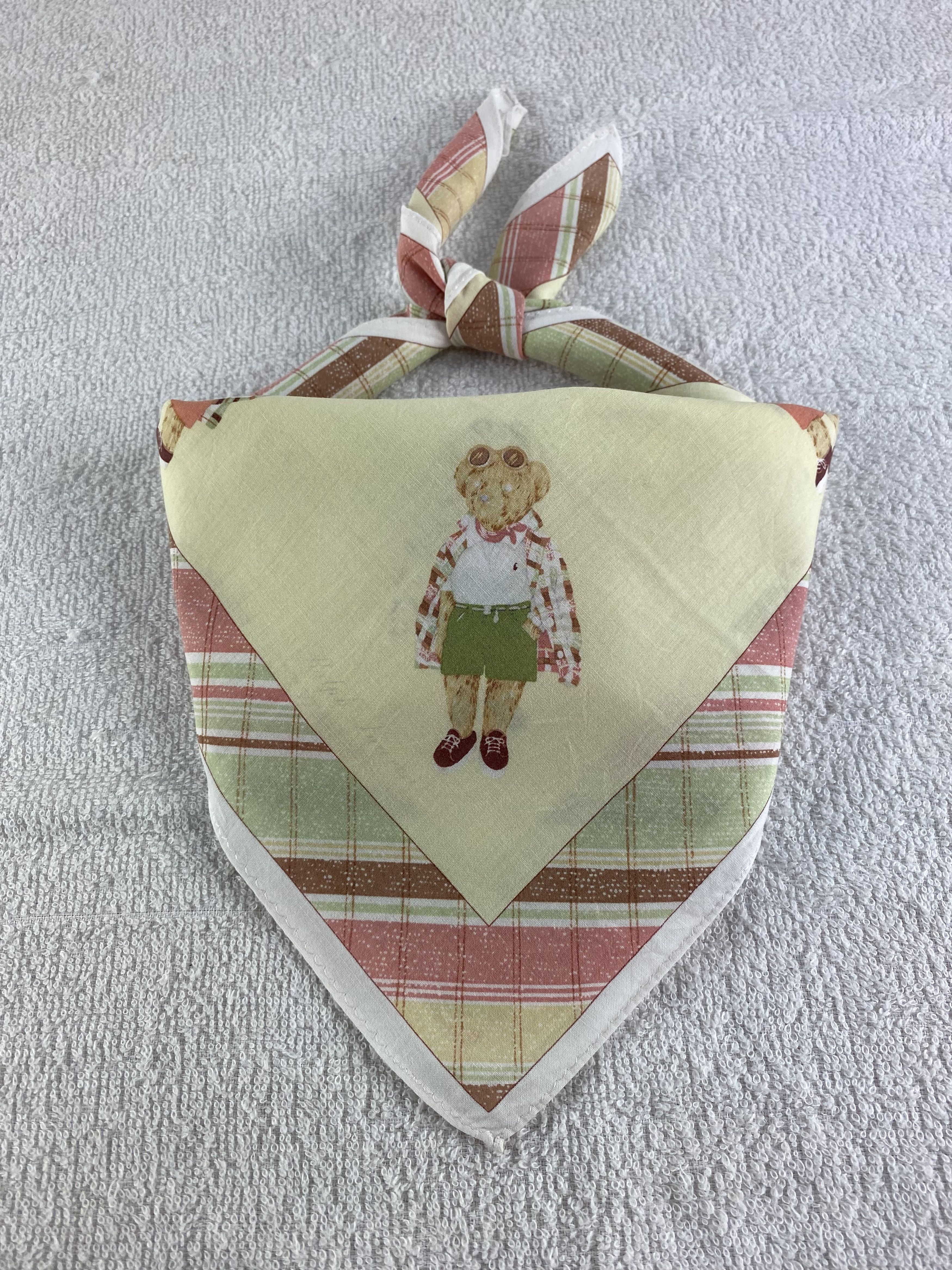 Polo Ralph Lauren Ralph Lauren Bear Handkerchief / Bandana / Neckerchief C155 Size ONE SIZE - 1 Thumbnail