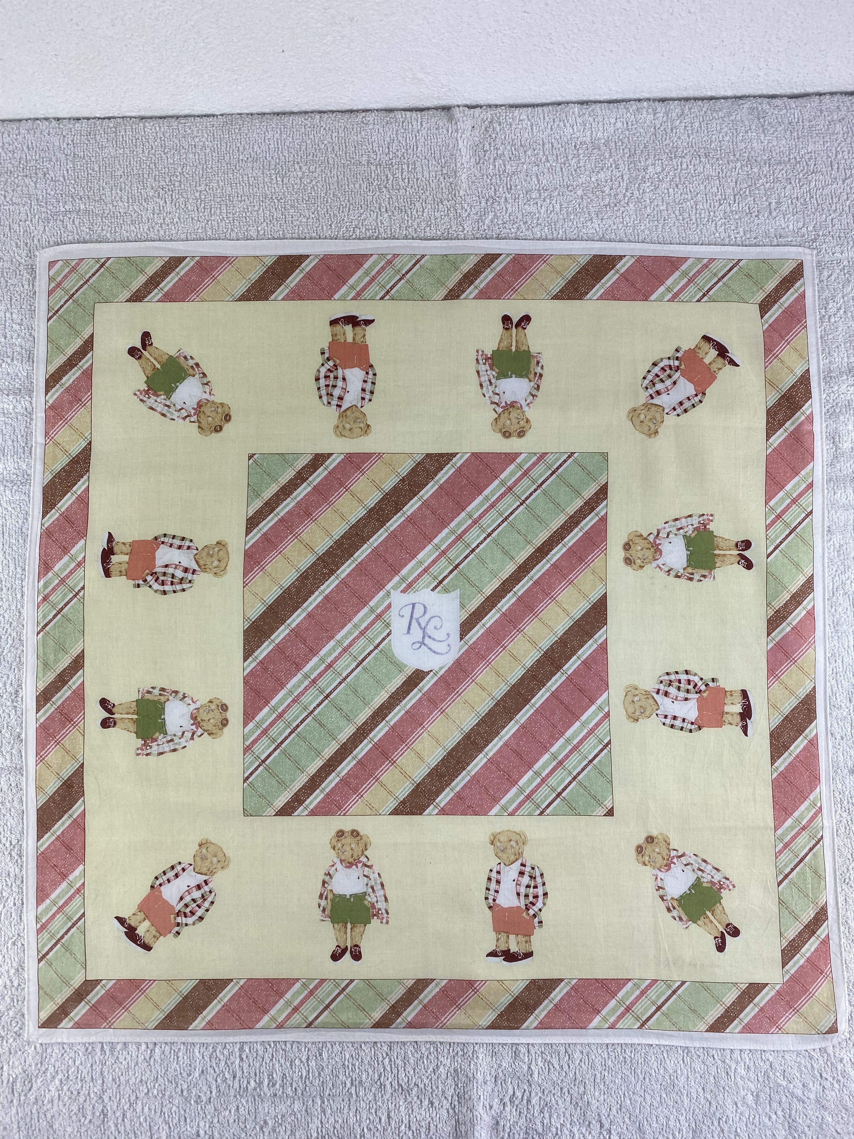 Polo Ralph Lauren Ralph Lauren Bear Handkerchief / Bandana / Neckerchief C155 Size ONE SIZE - 3 Thumbnail