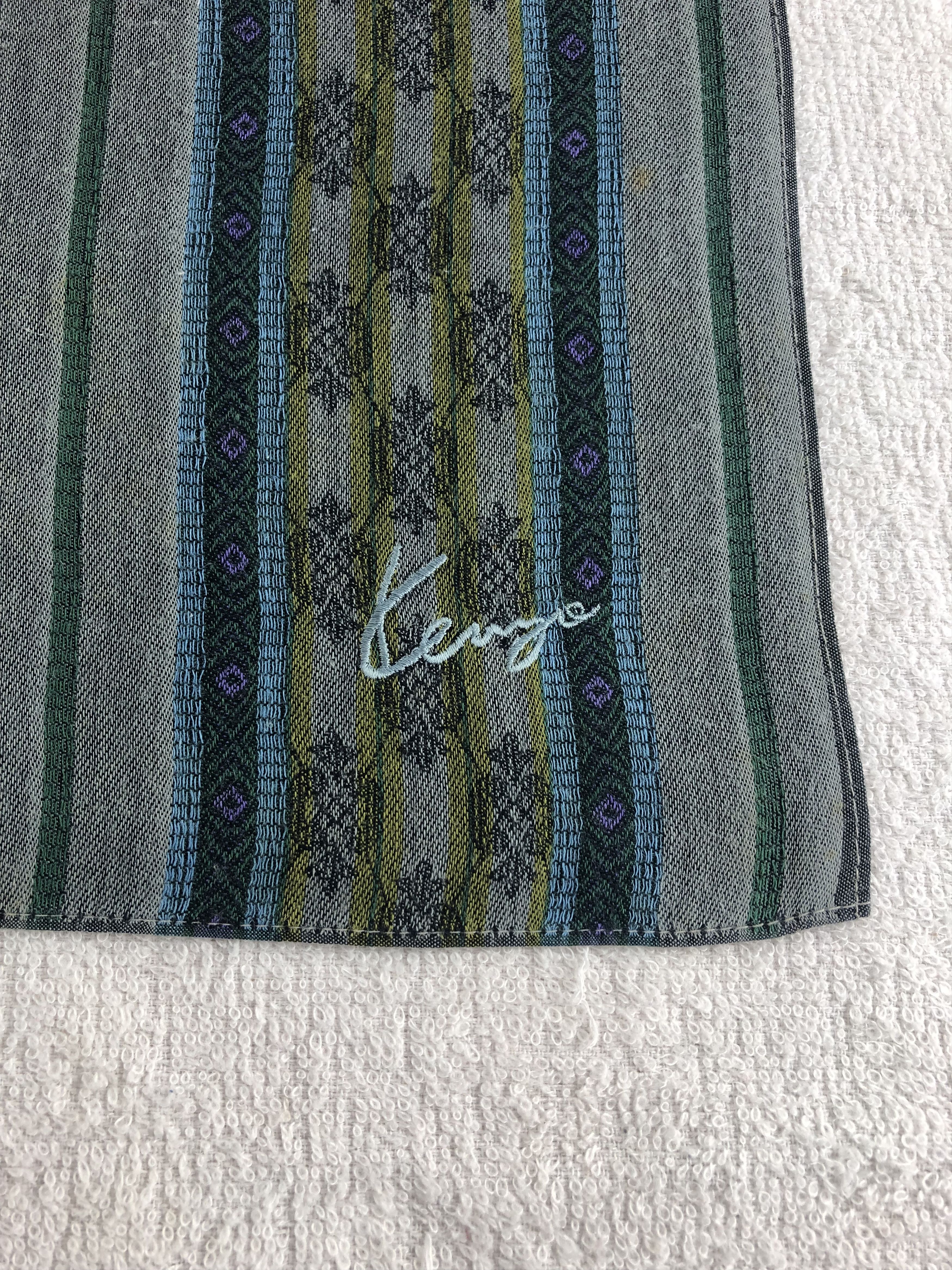 Kenzo Kenzo Handkerchief / Bandana / Neckerchief C109 Size ONE SIZE - 5 Thumbnail