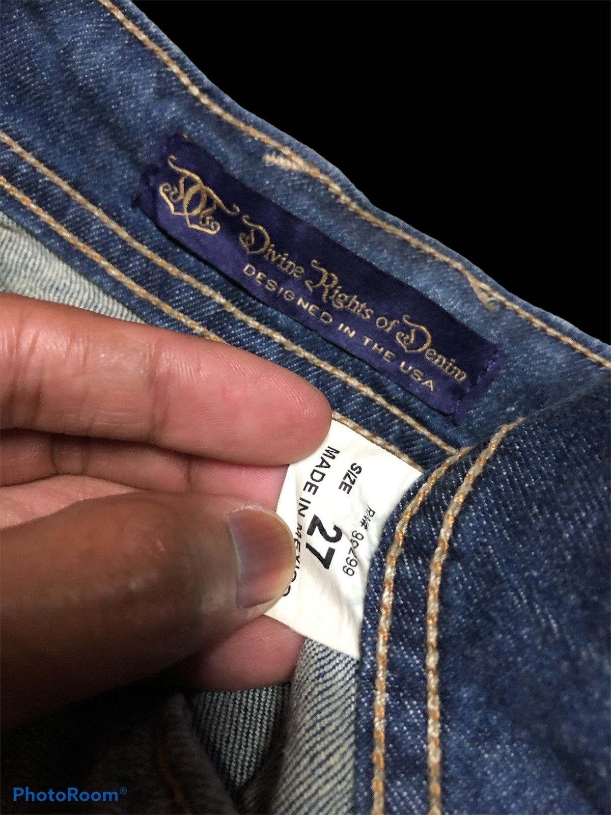 Other FLARED⚡️⚡️DIVINE RIGHT OF DENIM STRECTHABLE BELL BOTTOM JEANS Size 27" / US 4 / IT 40 - 3 Thumbnail