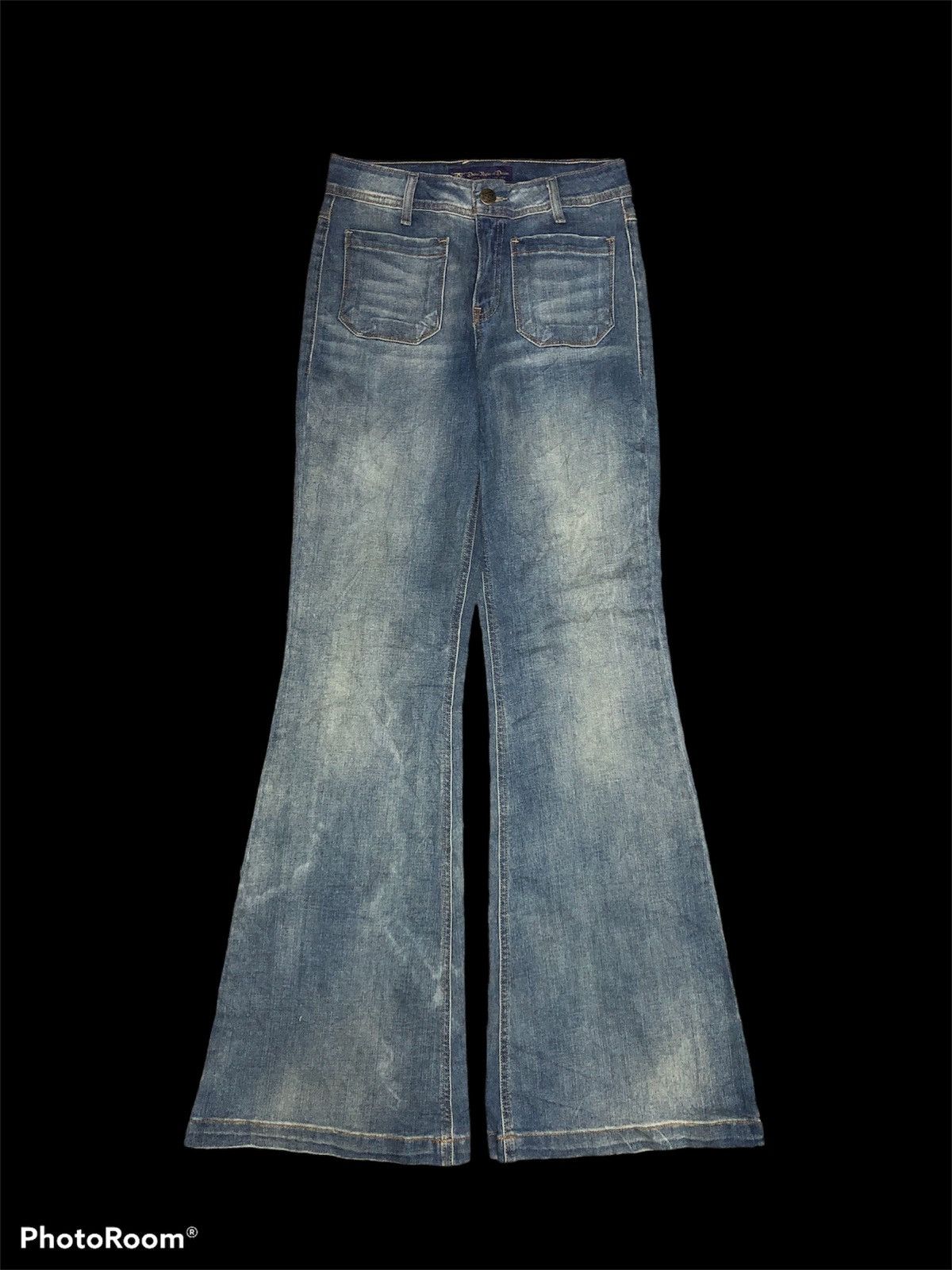 Other FLARED⚡️⚡️DIVINE RIGHT OF DENIM STRECTHABLE BELL BOTTOM JEANS Size 27" / US 4 / IT 40 - 1 Thumbnail