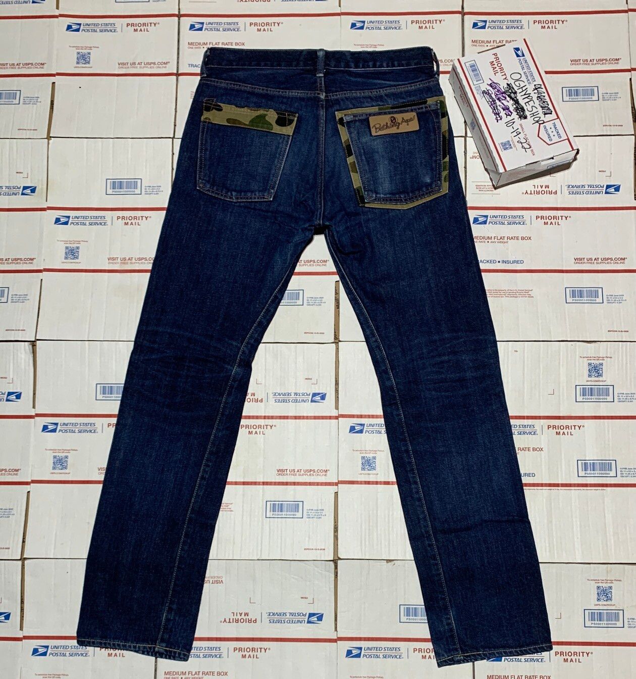 Pre-owned Bape Camo Jeans