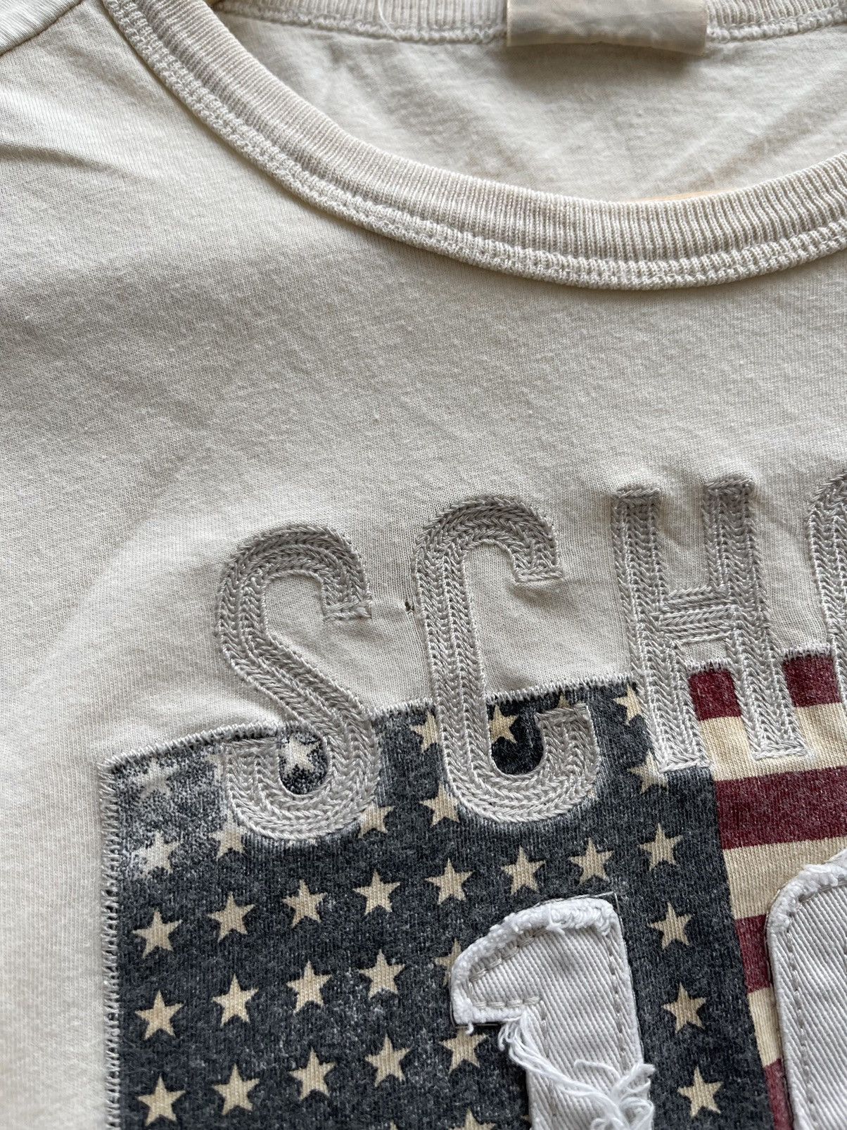 Schott × Vintage Vintage Schott N.Y.C Tee Size US M / EU 48-50 / 2 - 3 Thumbnail