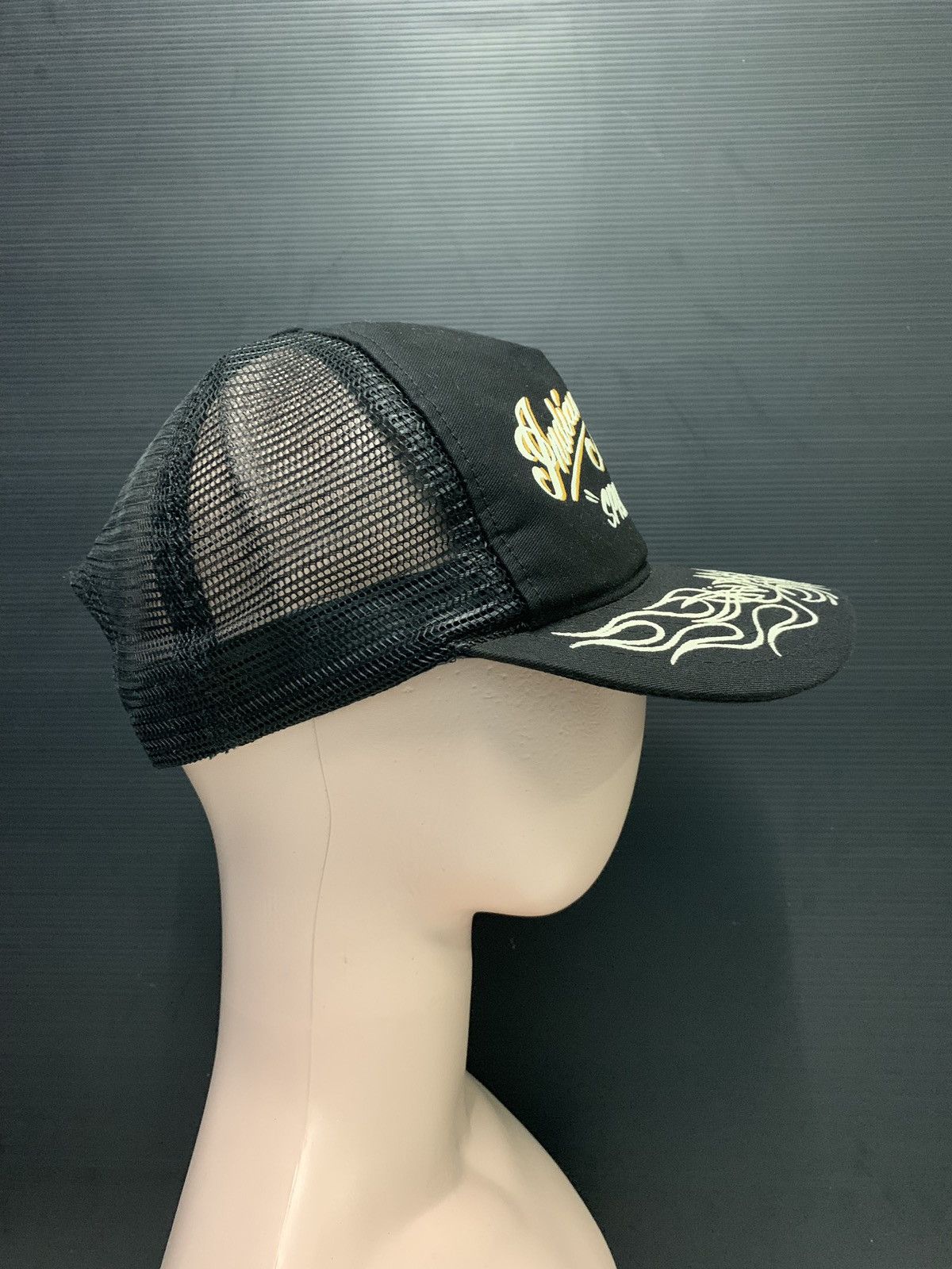 Indian Motorcycle × Sports Specialties Vintage 80s Indian Motorcycle Springfield Trucker Hats Cap Size ONE SIZE - 3 Thumbnail