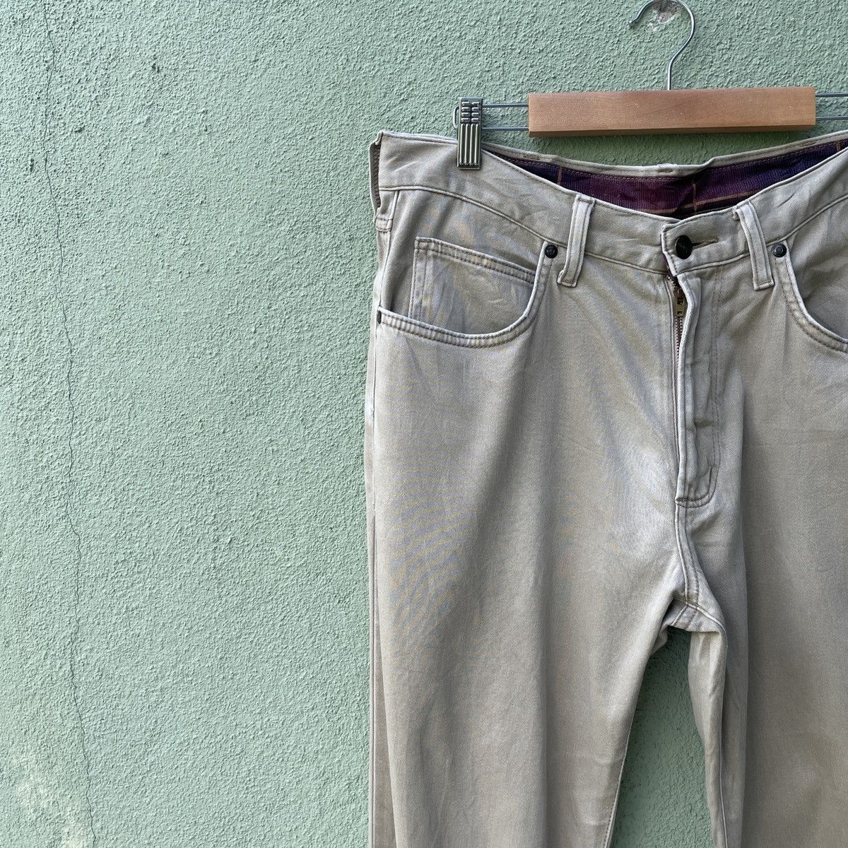 Vintage Vintage WRANGLER Five Pocket Casual Pants Size US 32 / EU 48 - 4 Thumbnail