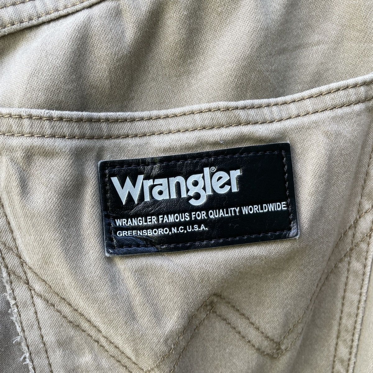 Vintage Vintage WRANGLER Five Pocket Casual Pants Size US 32 / EU 48 - 7 Thumbnail